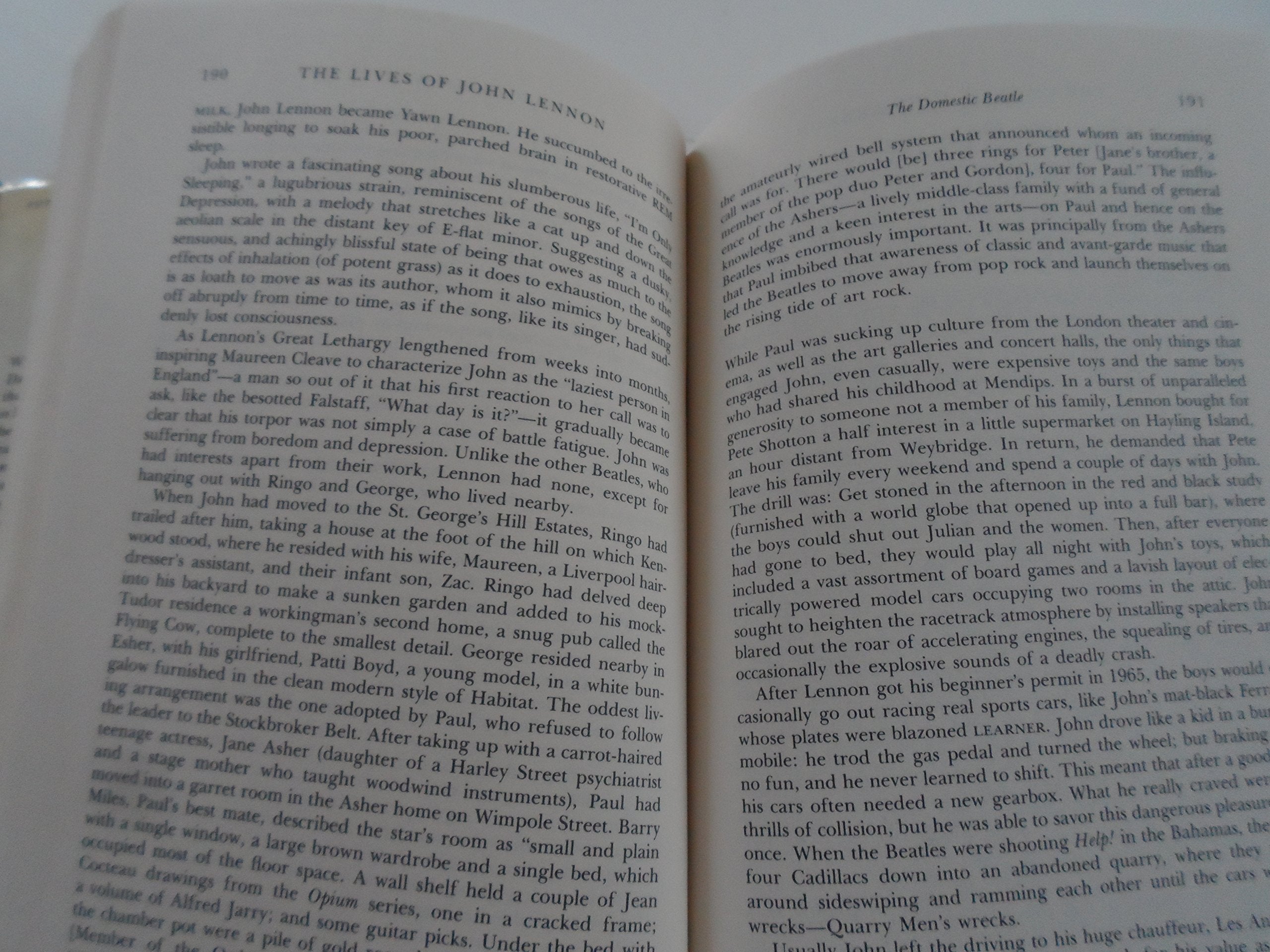 The Lives of John Lennon used book depot