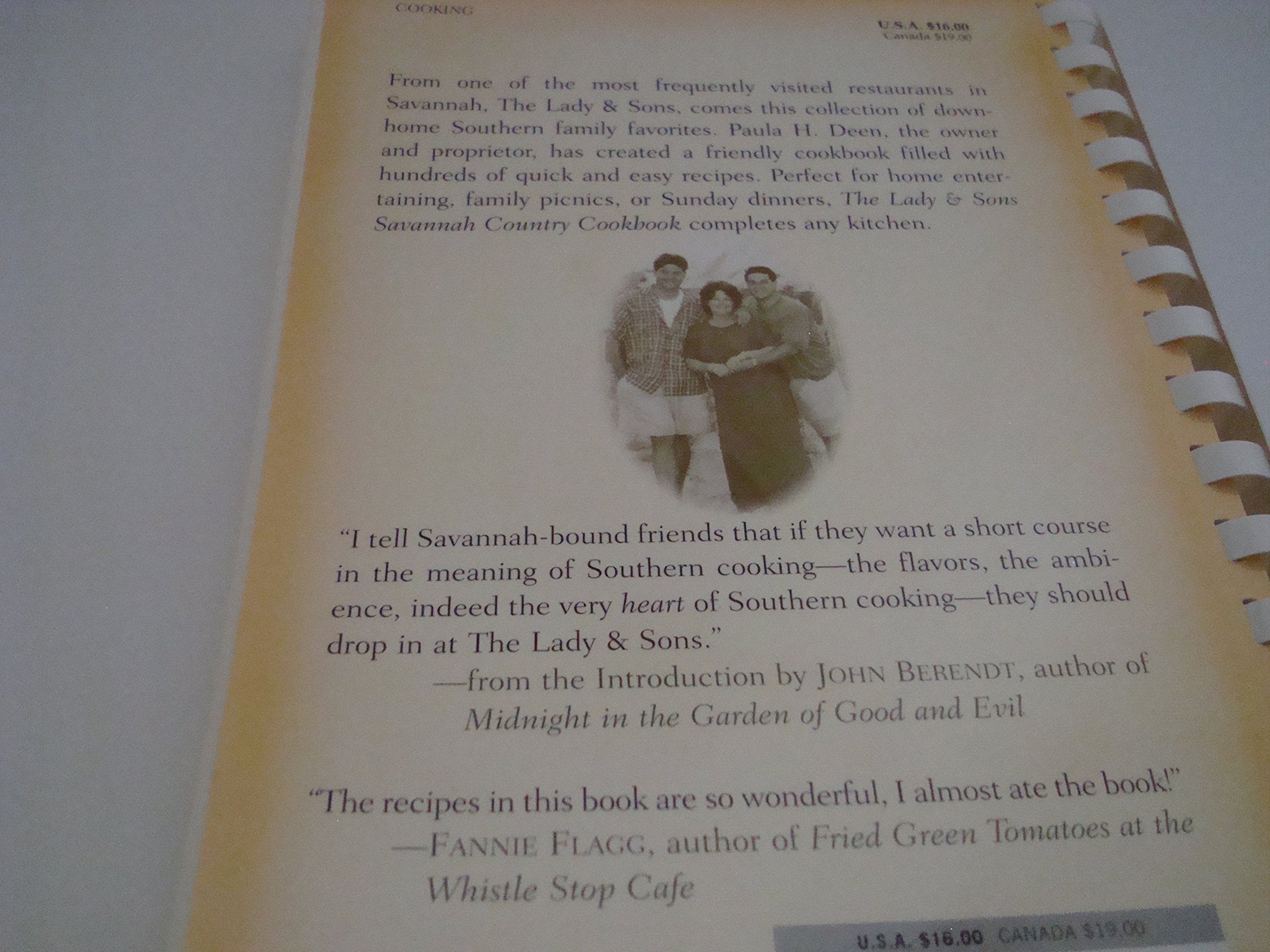 The Lady & Sons Savannah Country Cookbook used book depot
