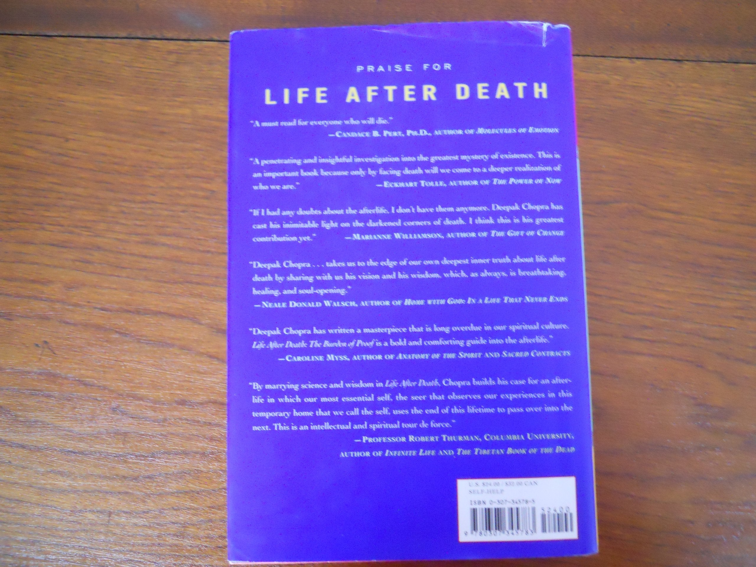 Life After Death: The Burden of Proof used book depot
