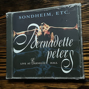 Sondheim, Etc.: Bernadette Peters Live at Carnegie Hall used book depot