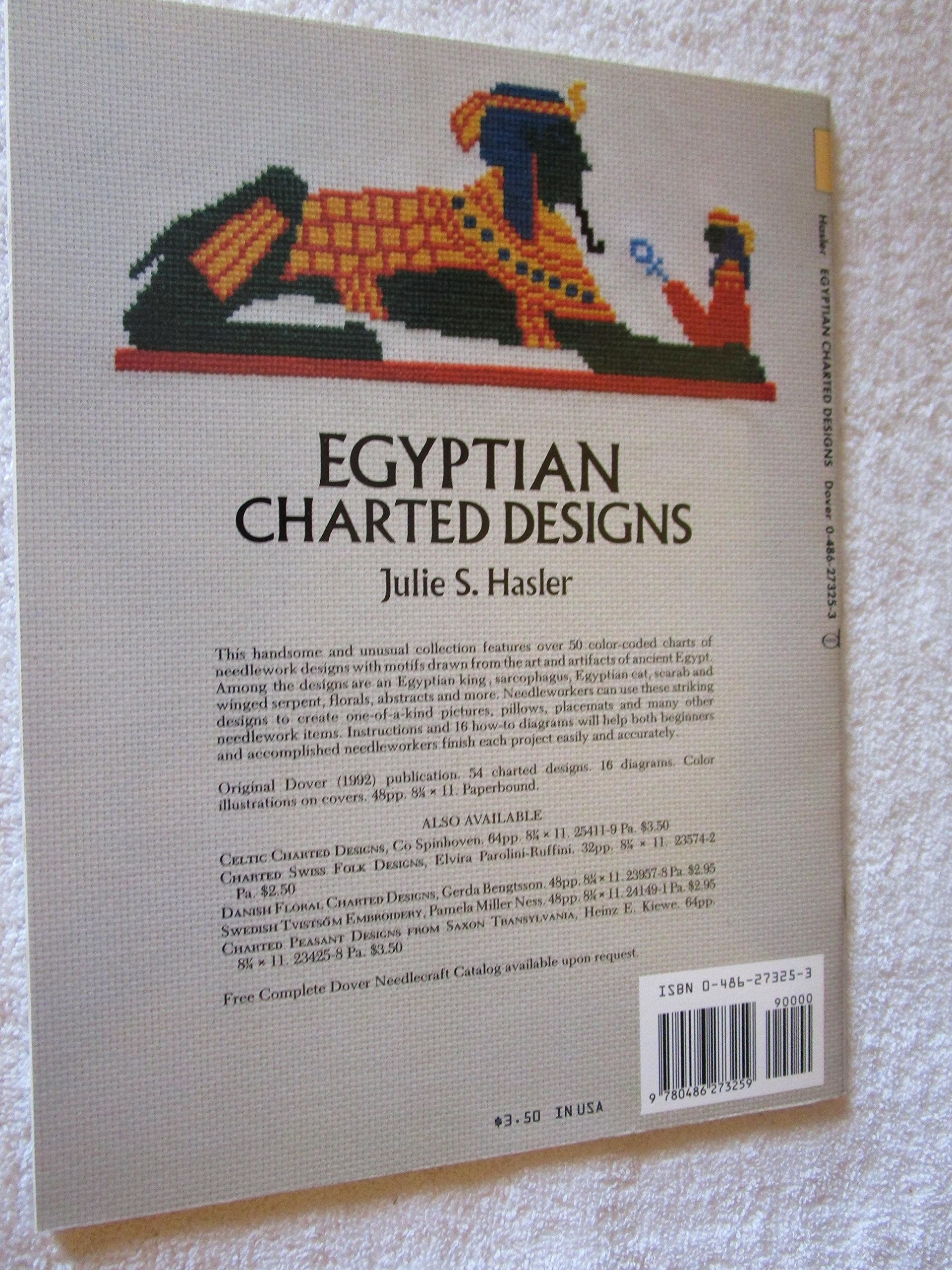 Egyptian Charted Designs (Dover Needlework Series) used book depot