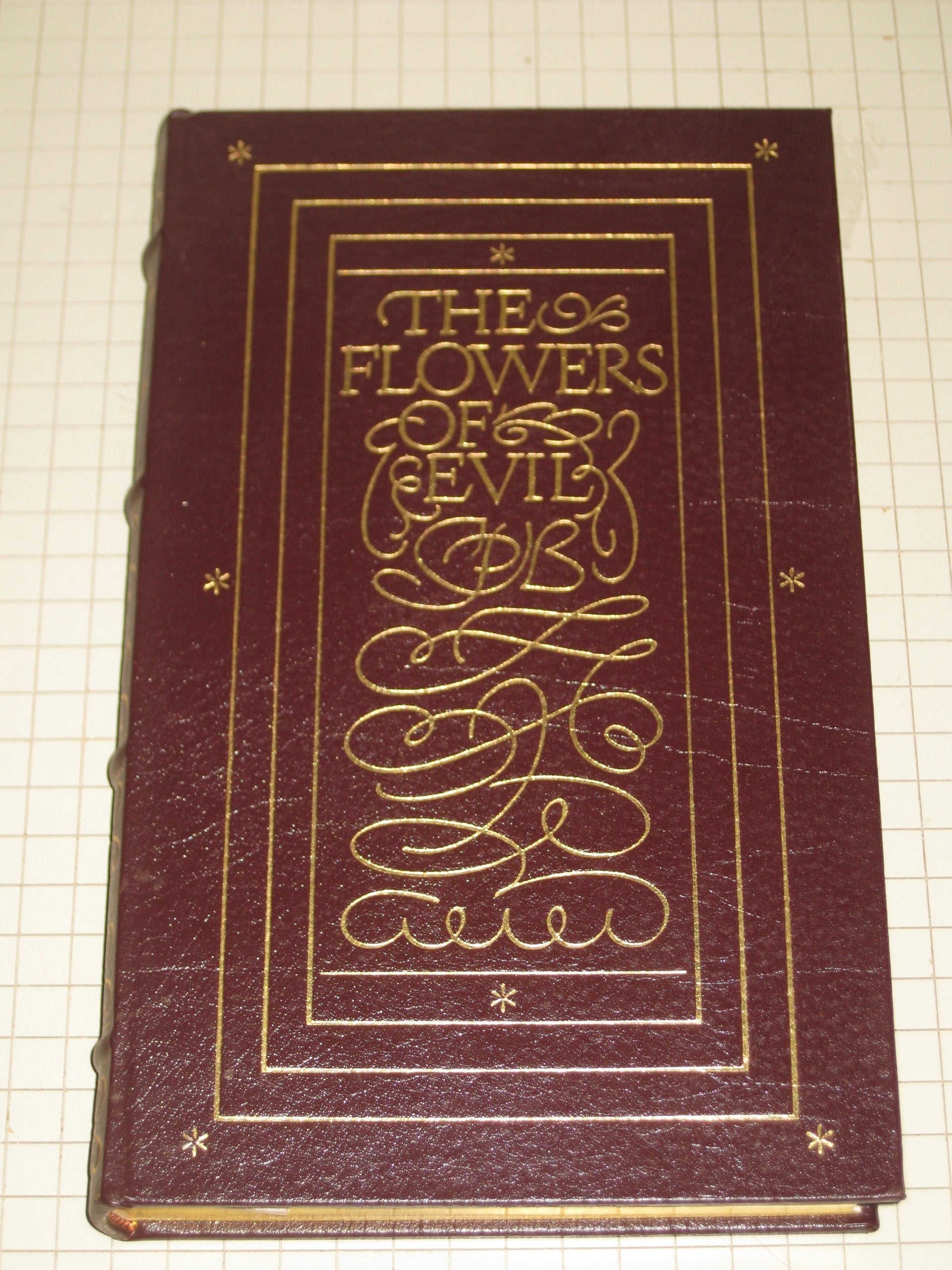The Flowers of Evil (Leather Bound) used book depot