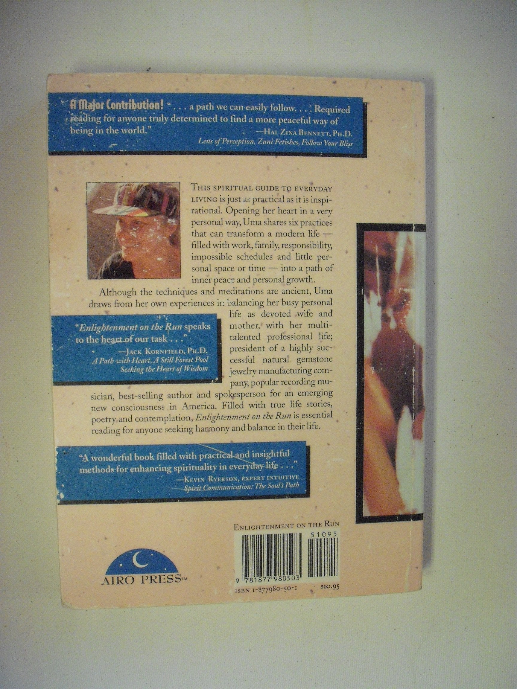 Enlightenment on the Run: Everyday Life As a Spiritual Path used book depot