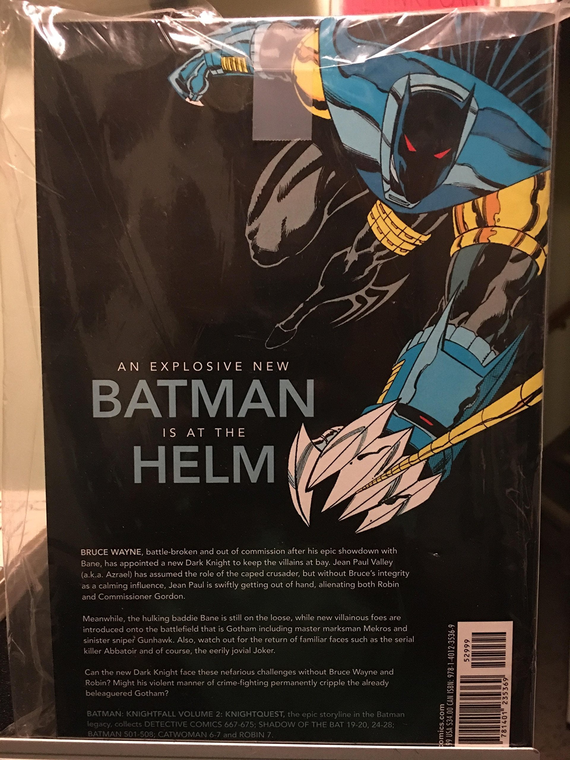 Batman Knightfall TP Vol 2 Knightquest New Ed used book depot