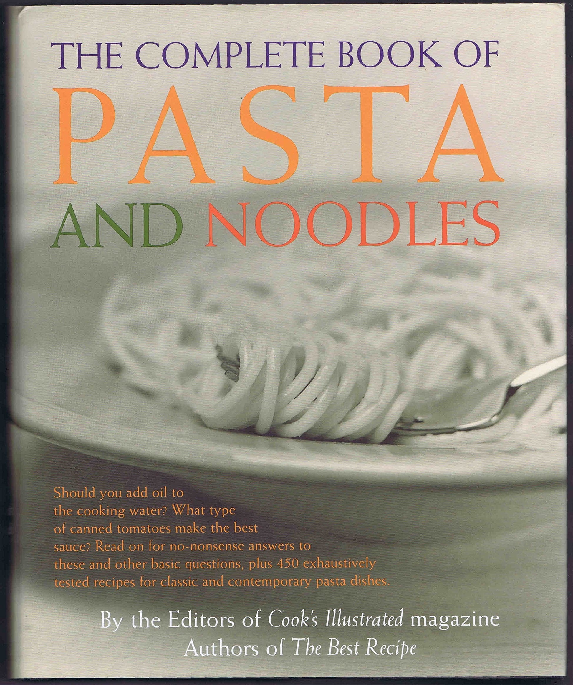The Complete Book of Pasta and Noodles used book depot
