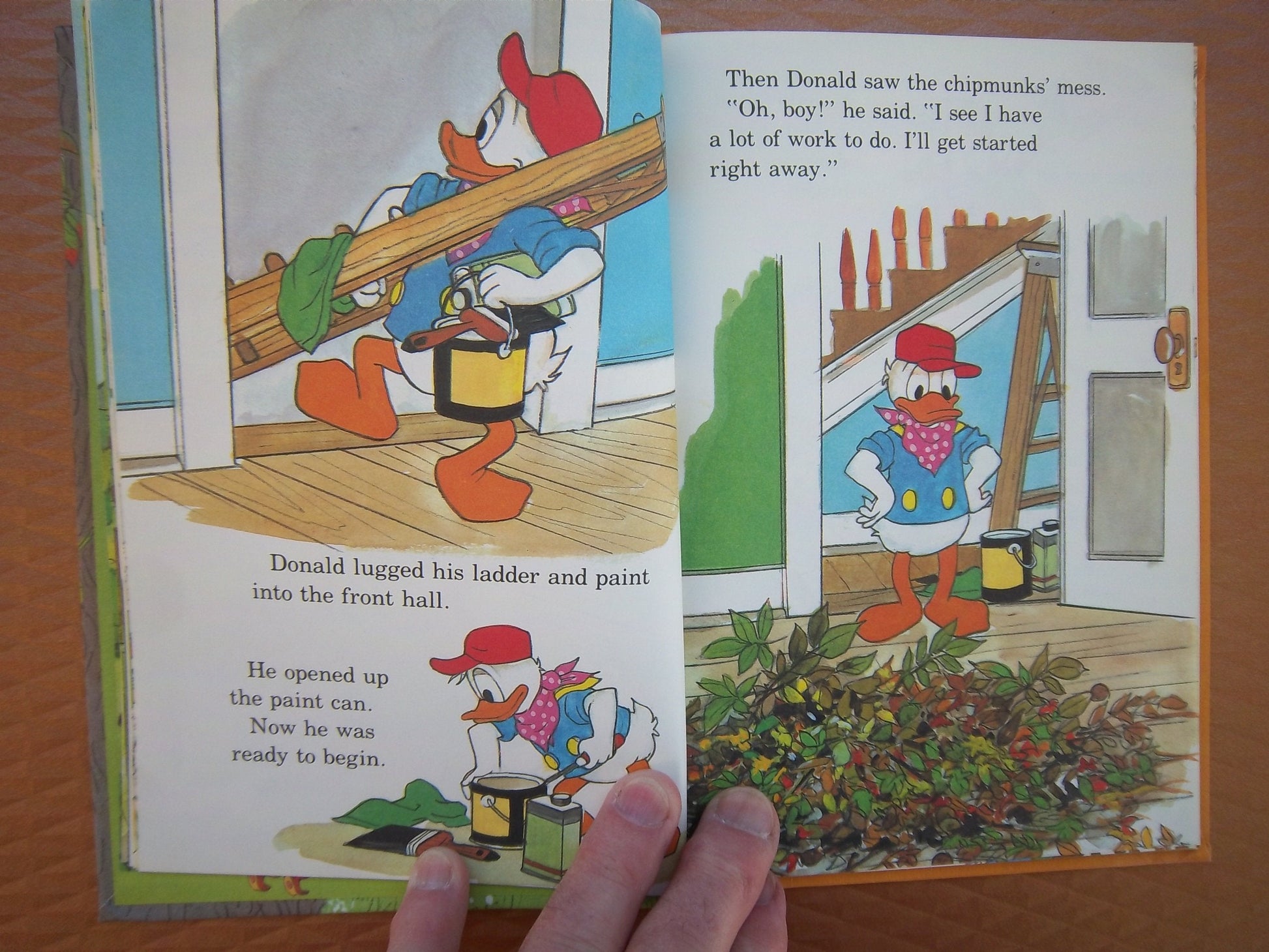 Donald Duck Buys a House (Disney's Wonderful World of Reading) used book depot