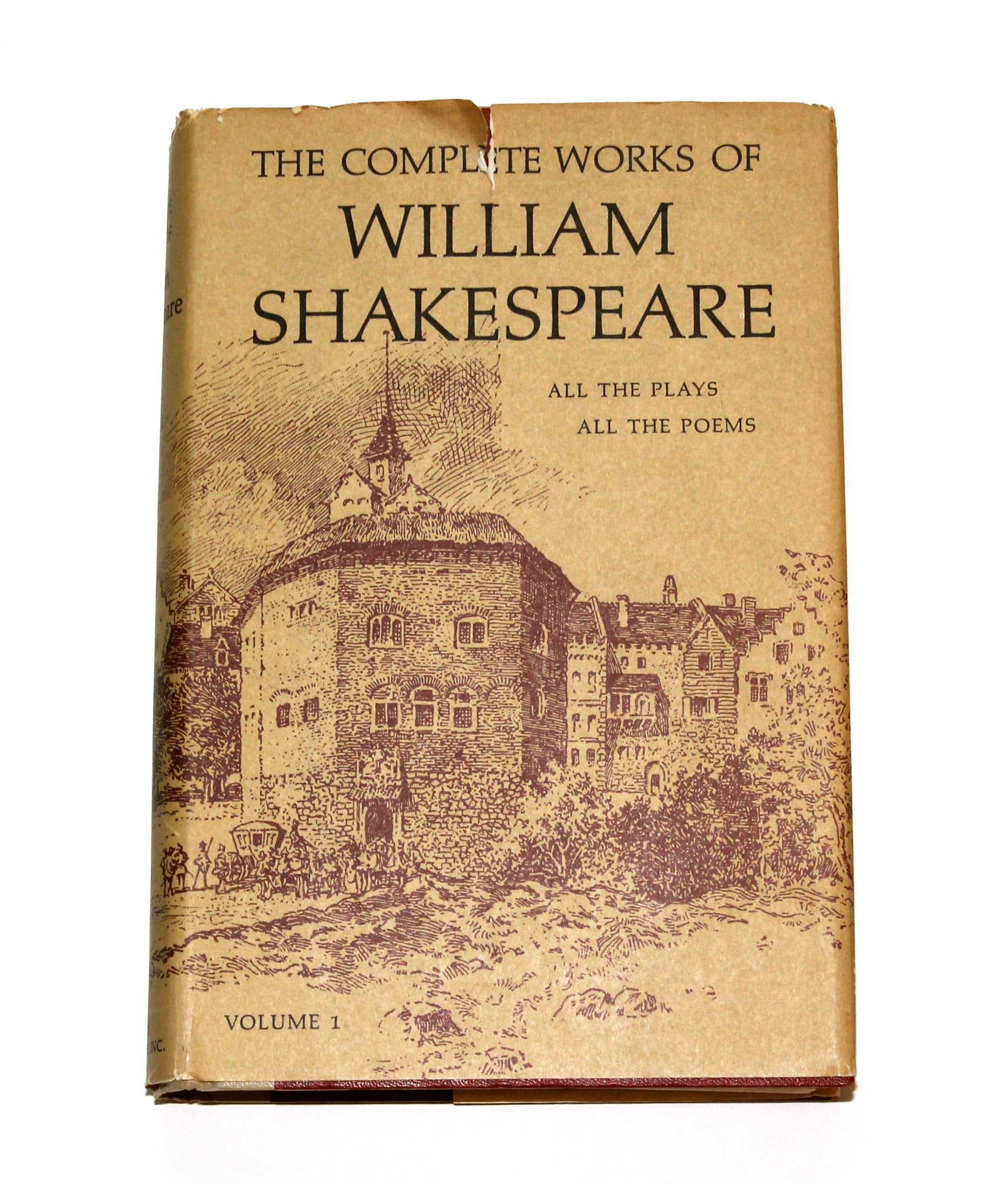 The Complete Works of William Shakespeare: All the Plays, All The Poems (2 Volumes) used book depot