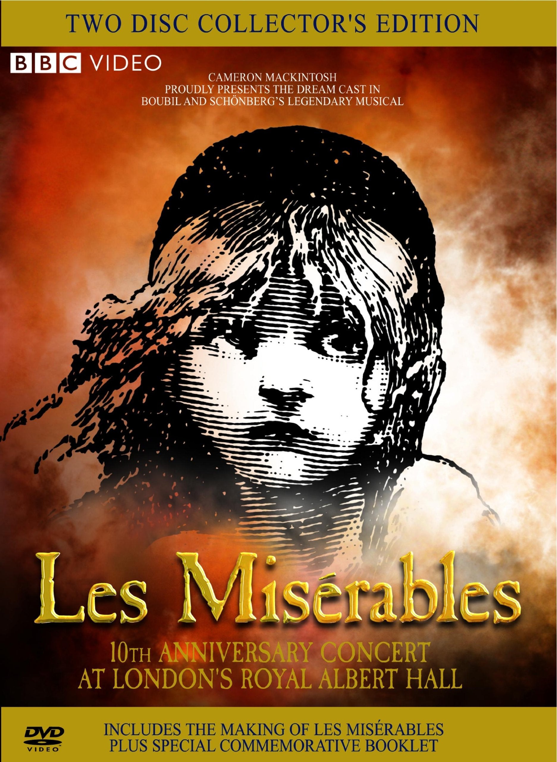 Les Miserables: The 10th Anniversary Dream Cast in Concert at London's Royal Albert Hall used book depot