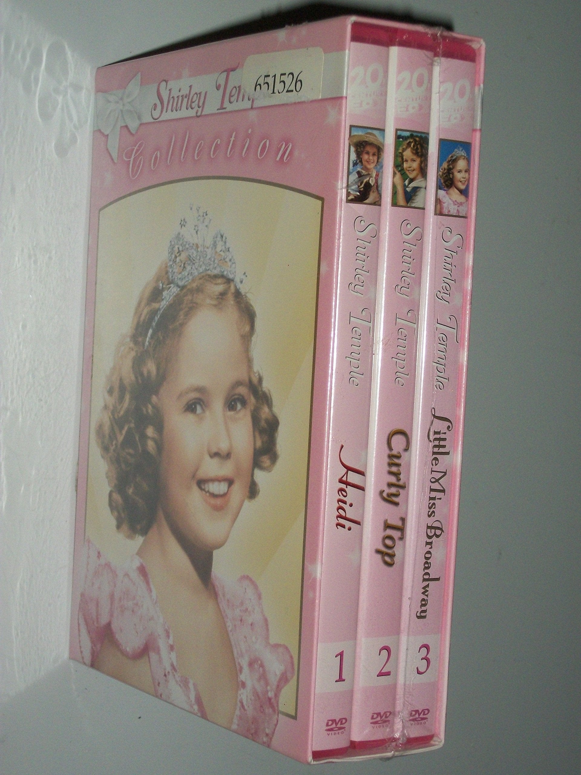 Shirley Temple: America's Sweetheart Collection, Vol. 1 (Heidi / Curly Top / Little Miss Broadway) used book depot