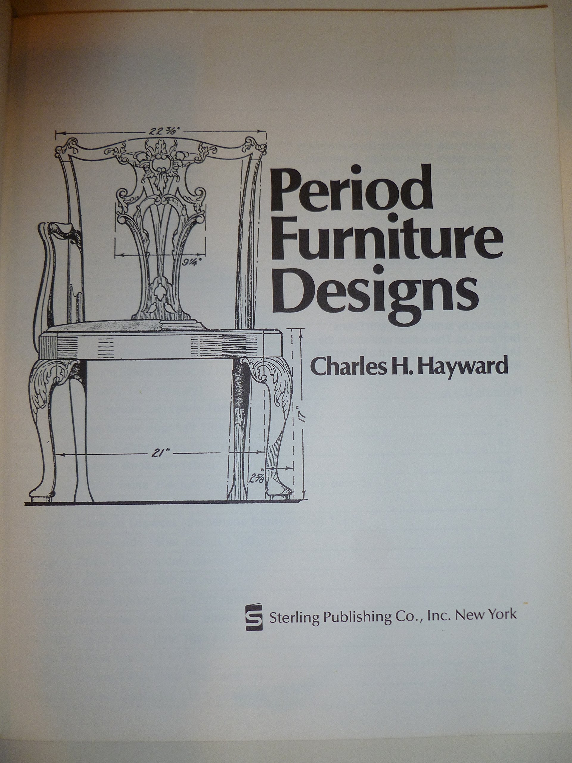 Period Furniture Designs used book depot