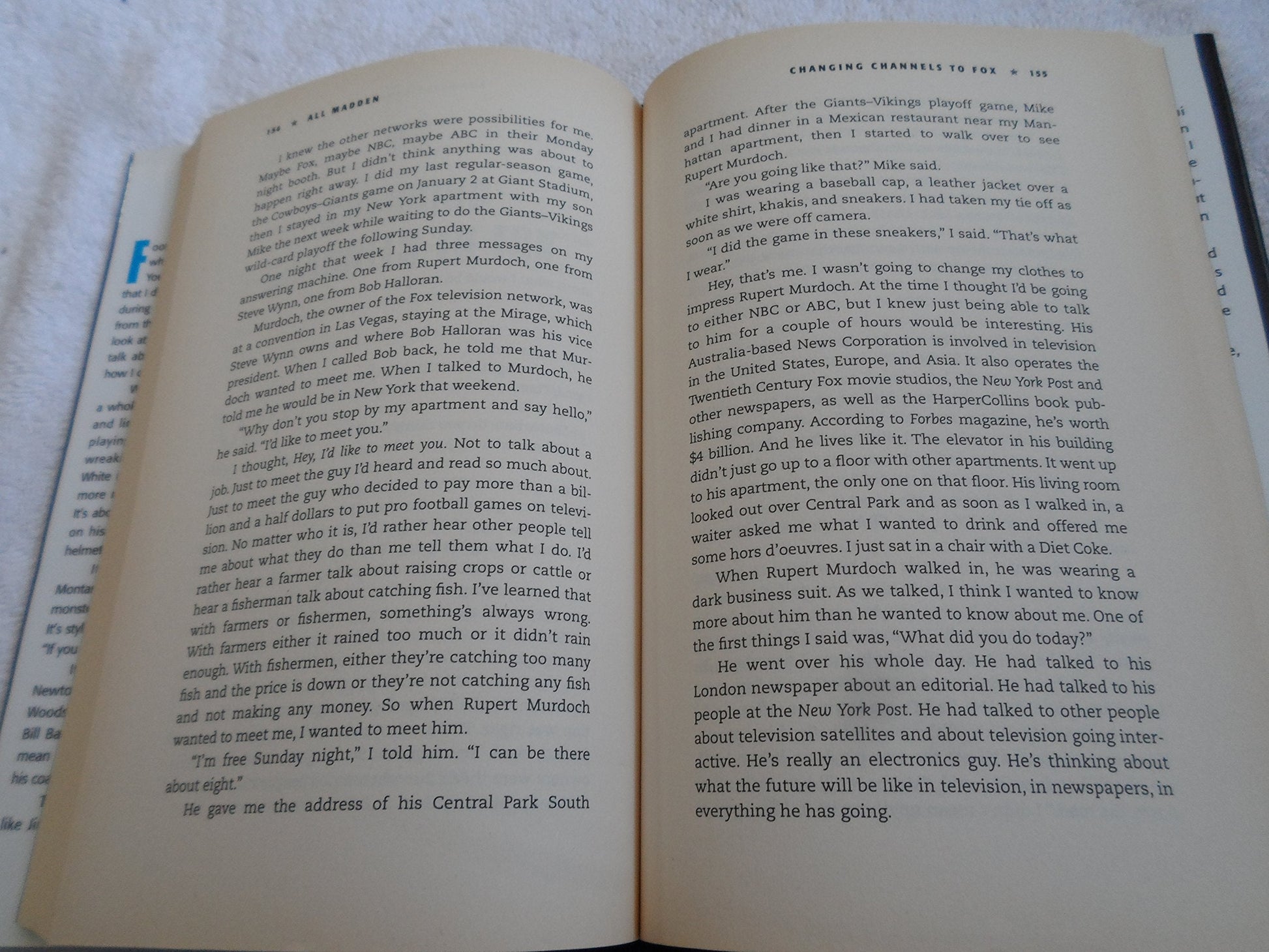 All Madden: Hey, I'm Talking Pro Football! used book depot