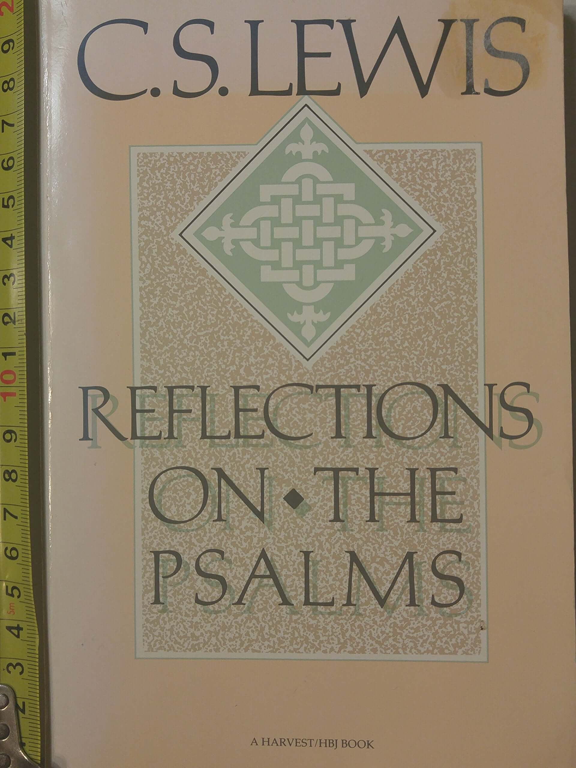 Reflections on the Psalms (Harvest Book) used book depot