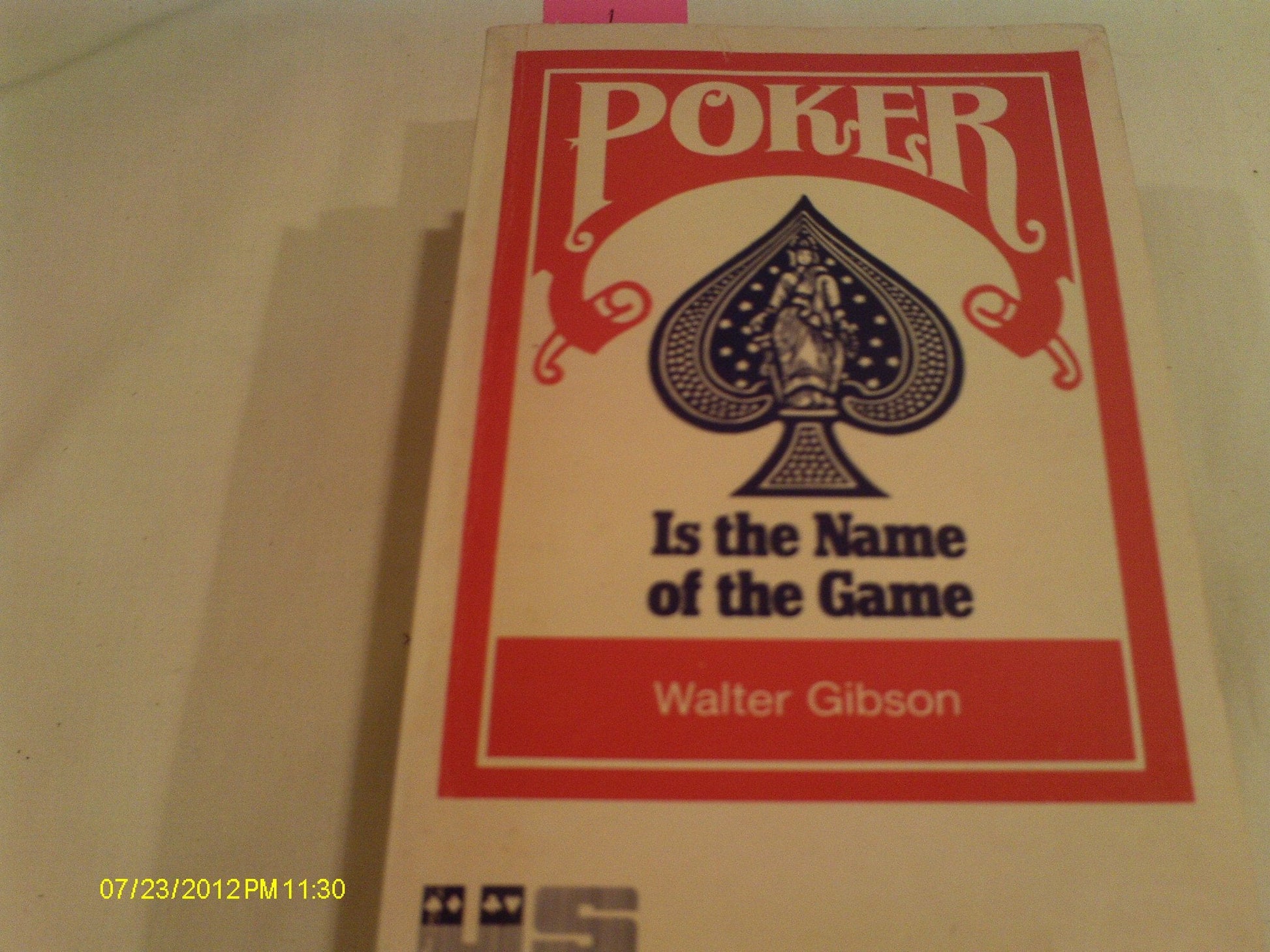 Poker is the Name of the Game used book depot
