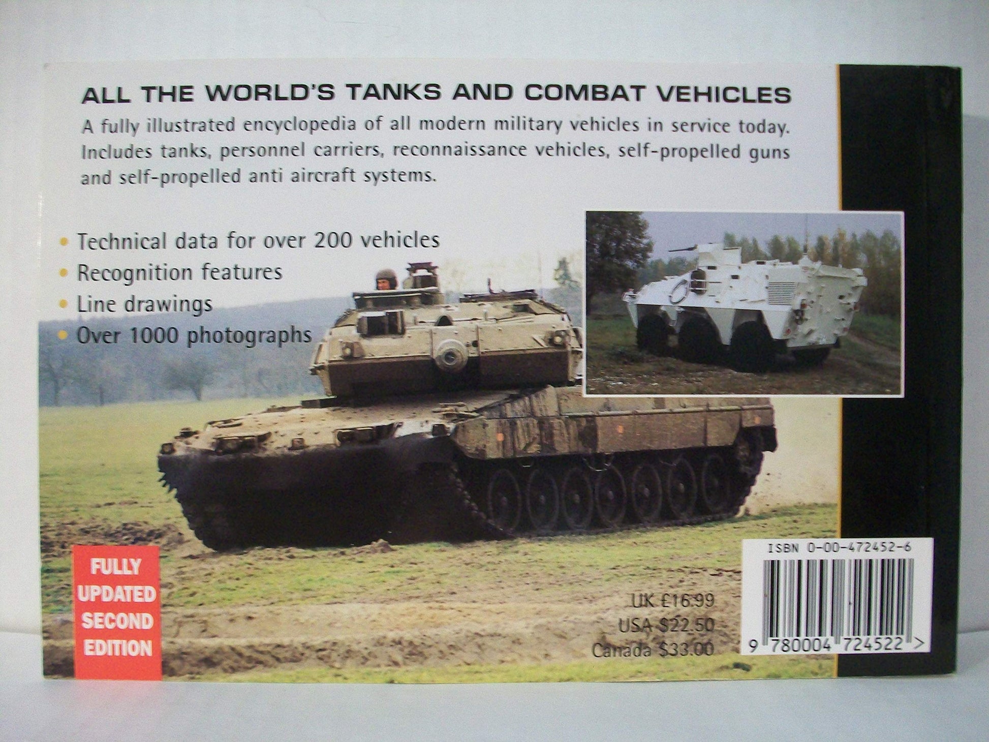 Jane's Tanks & Combat Vehicles Recognition Guide used book depot