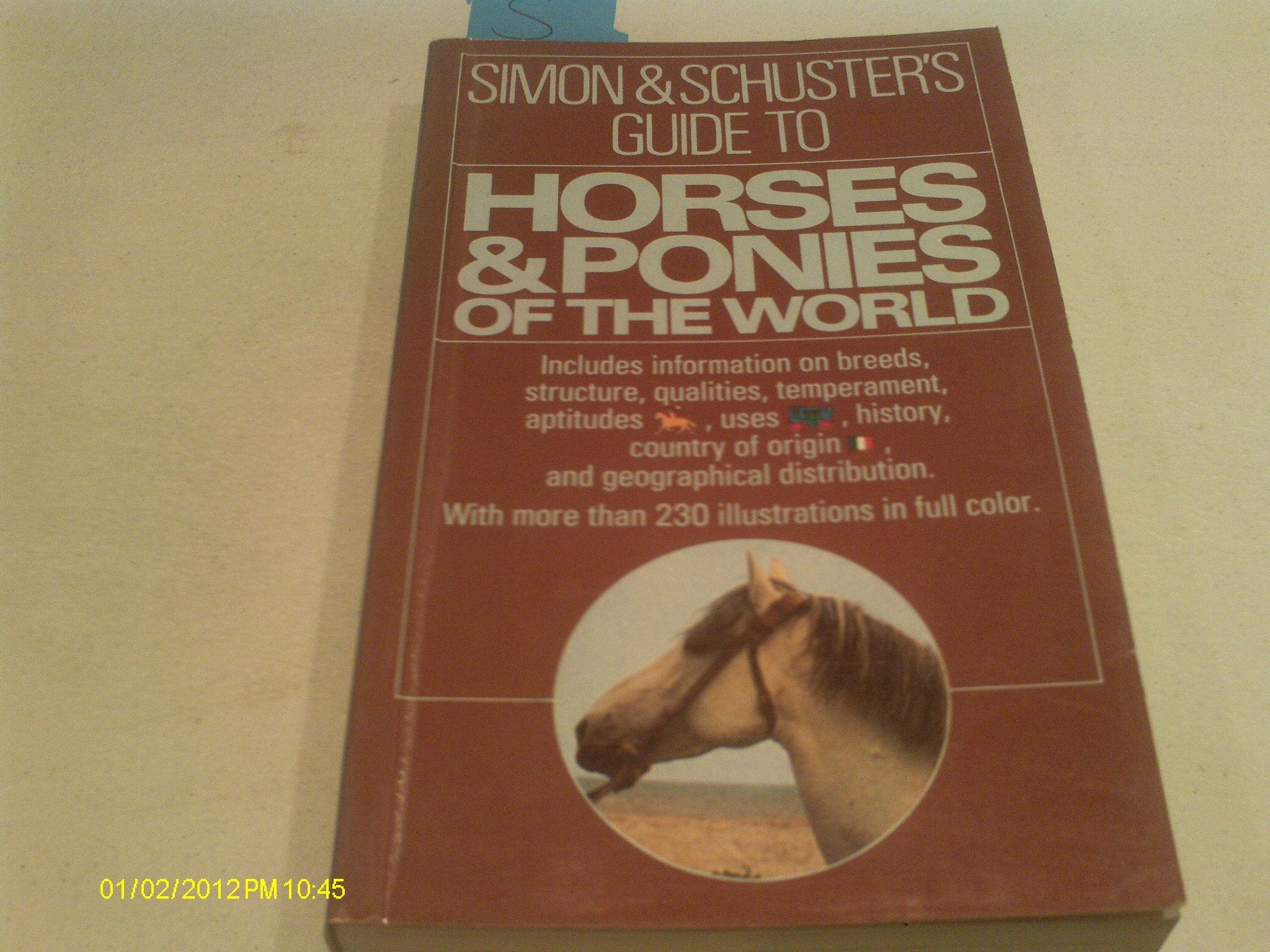 Simon & Schuster's Guide to Horses and Ponies used book depot