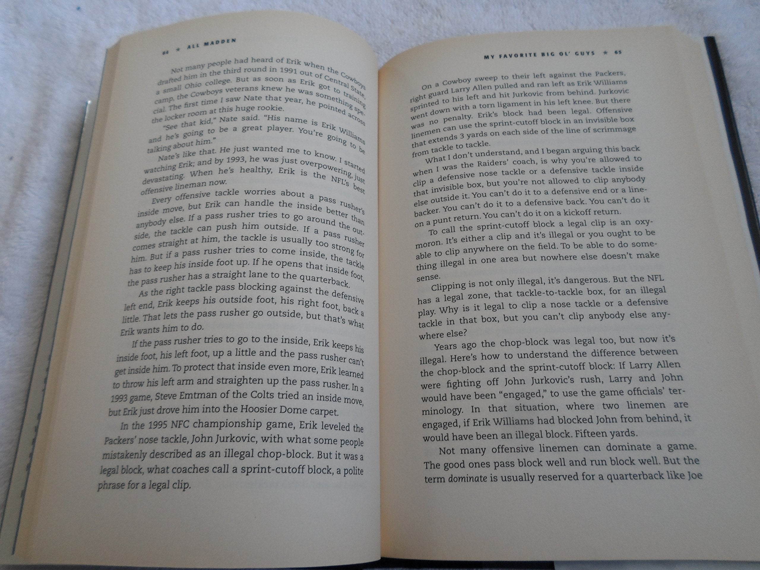 All Madden: Hey, I'm Talking Pro Football! used book depot