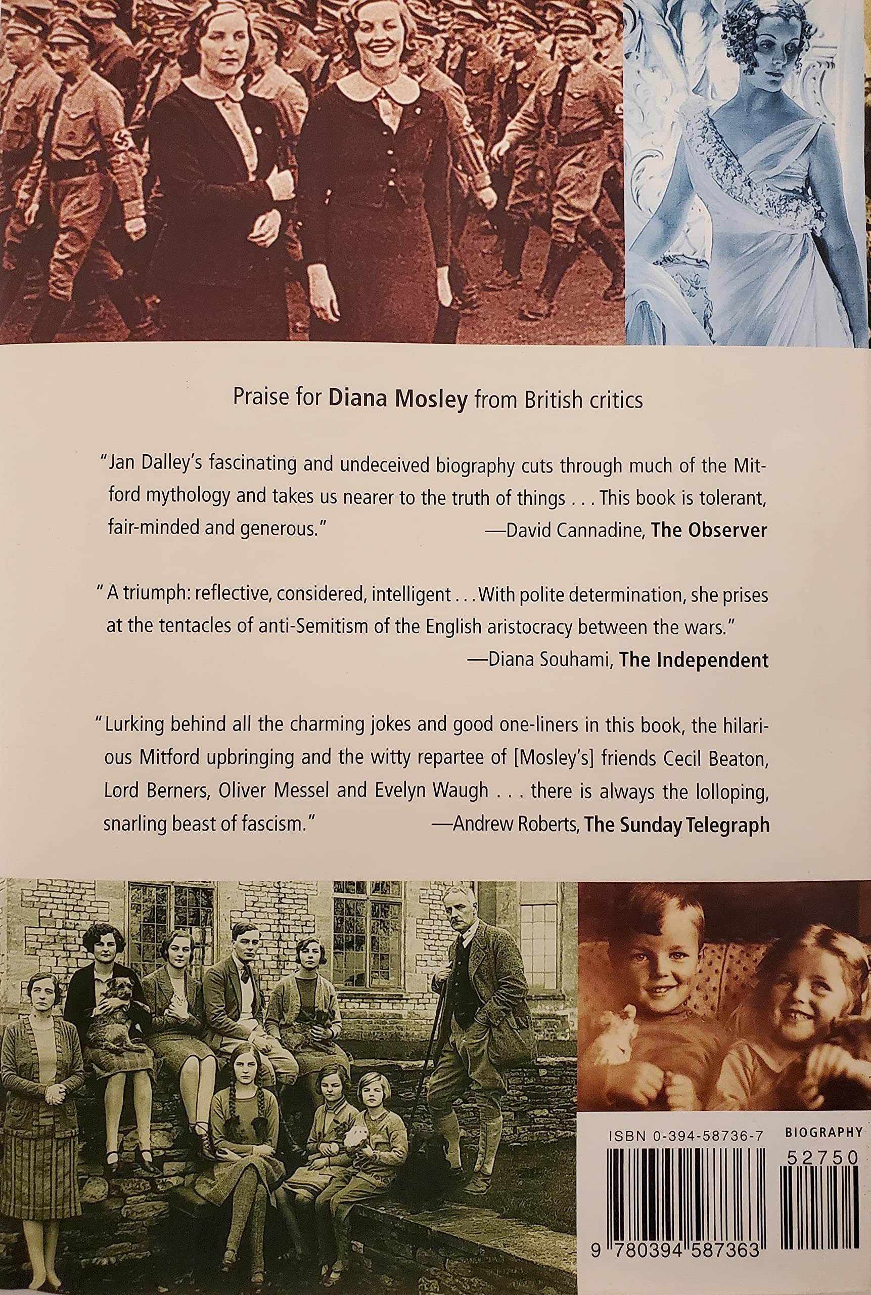 Diana Mosley: A biography of the glamorous Mitford sister who became Hitler's friend and married the leader of Britain's fascists used book depot