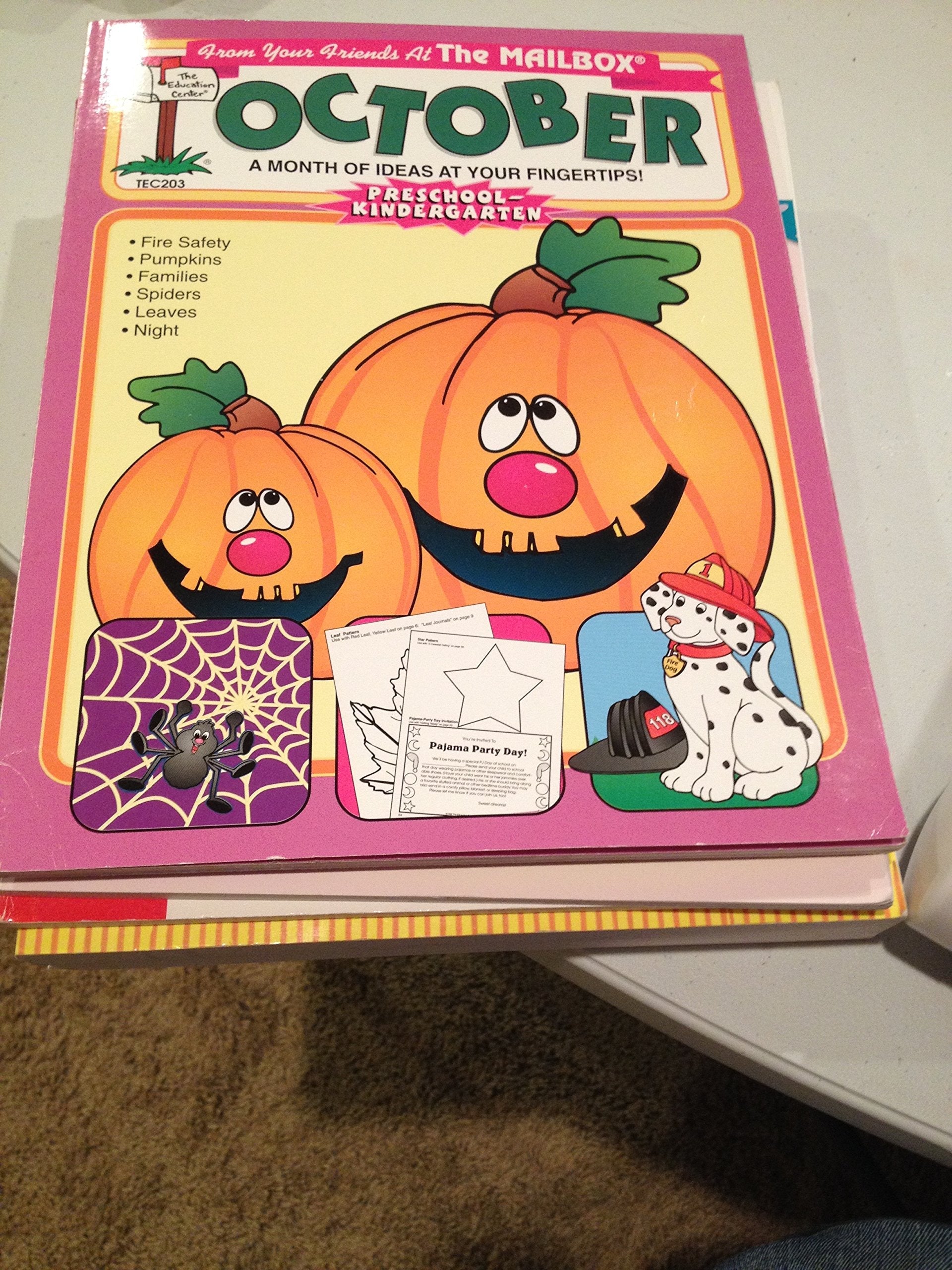October Monthly Idea Book used book depot