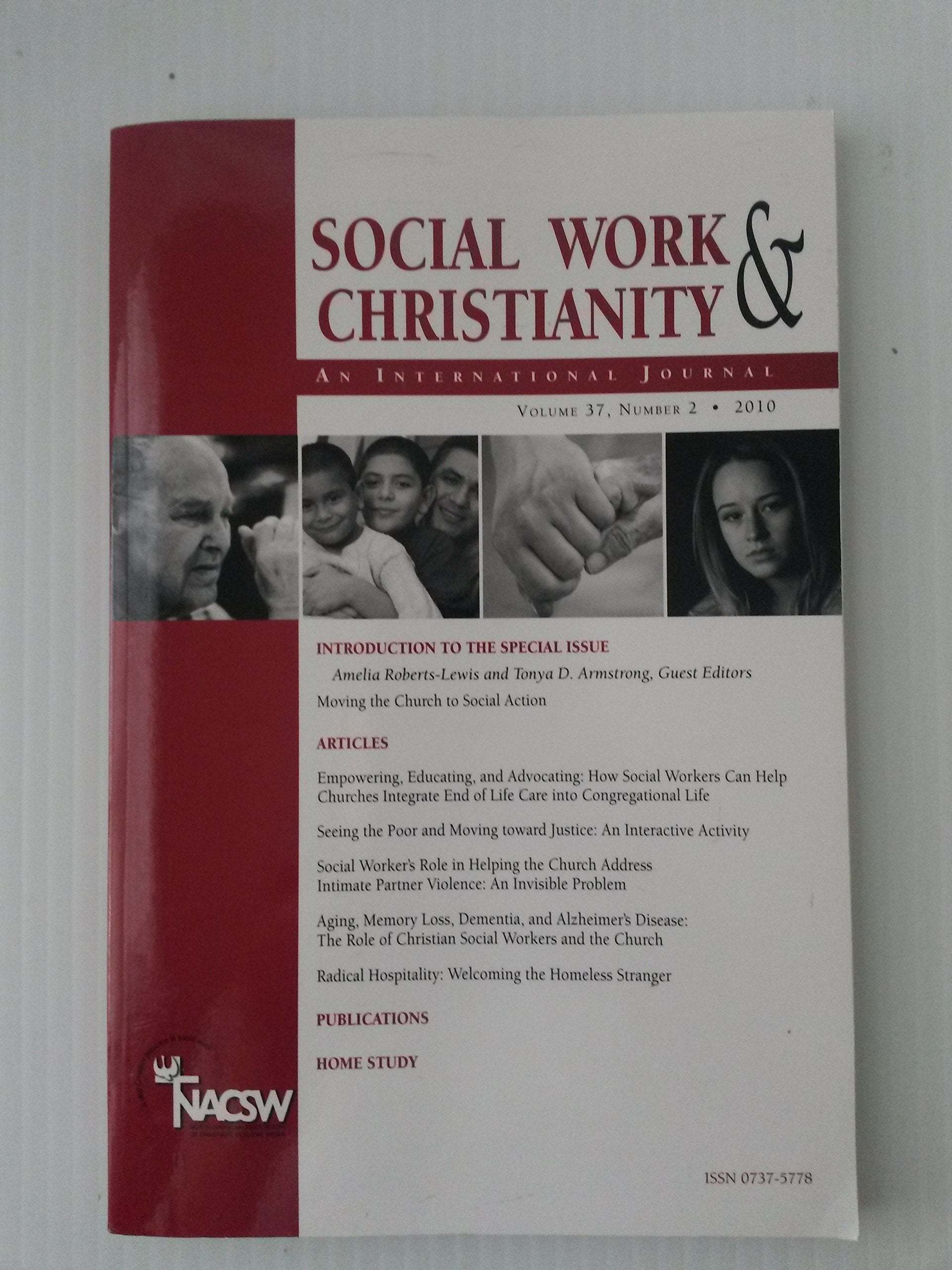 Social Work & Christianity: An International Journal- Volume 36, Number 1, 2009