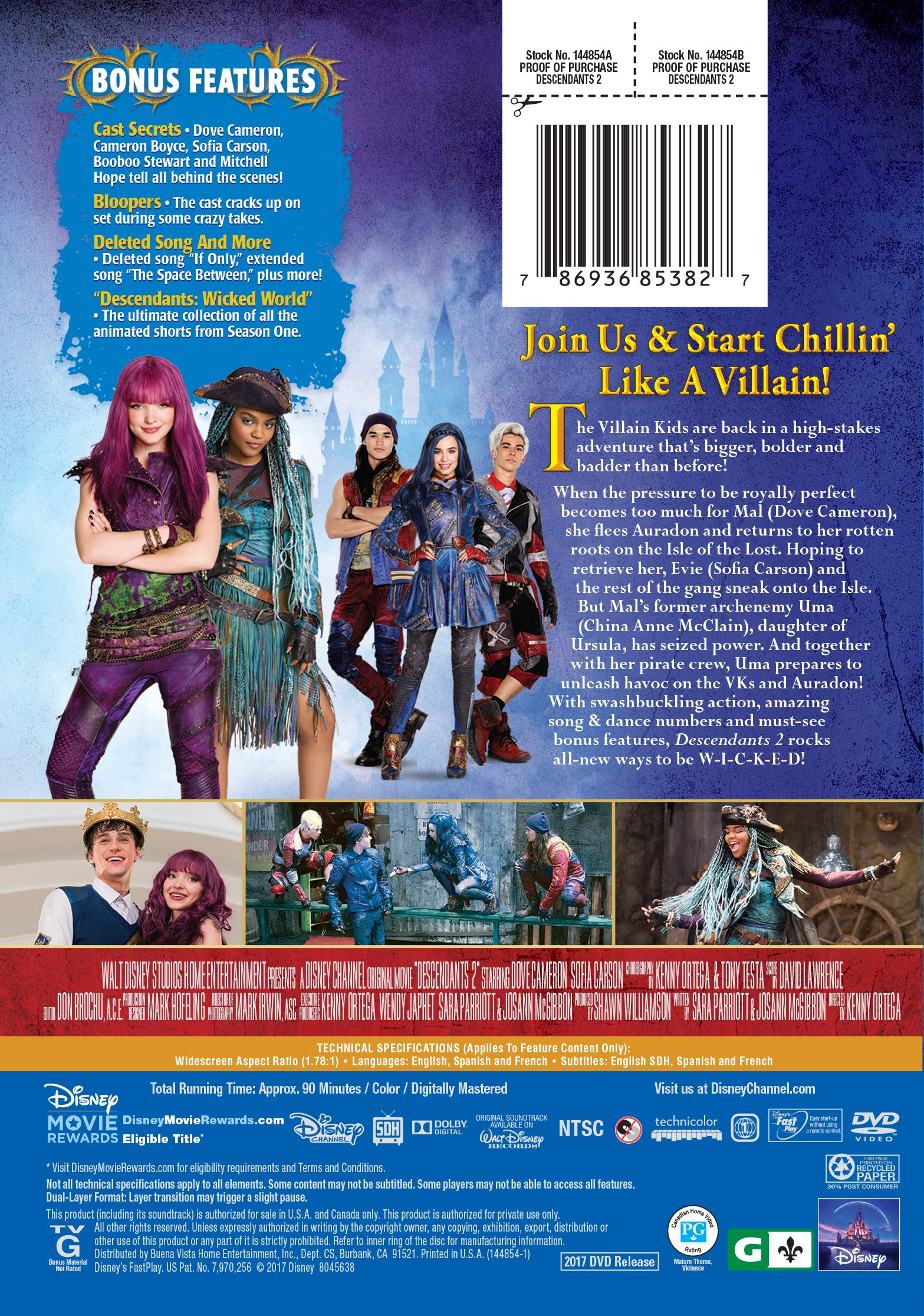 DISNEY DESCENDANTS 2 used book depot