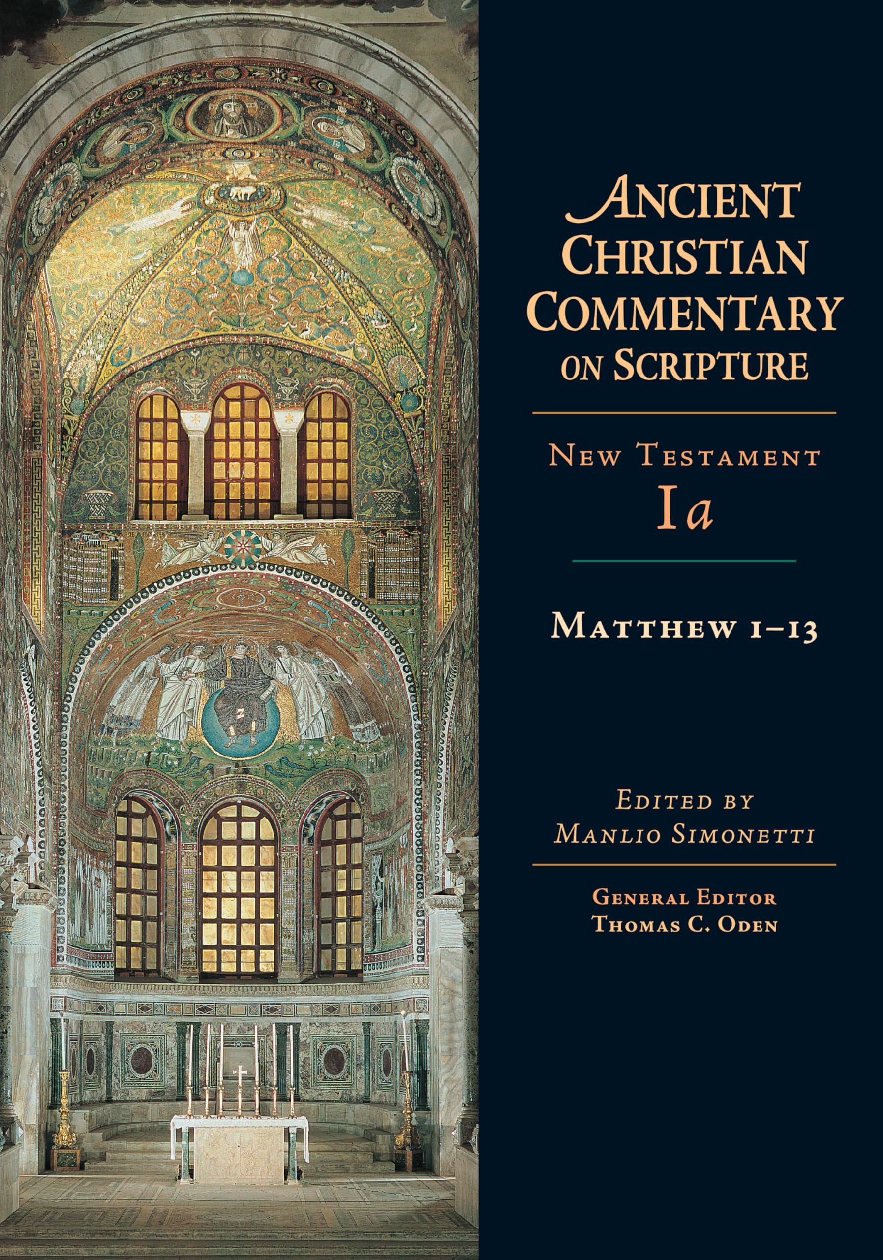 Matthew 1-13: Volume 1A (Volume 1) (Ancient Christian Commentary on Scripture) used book depot