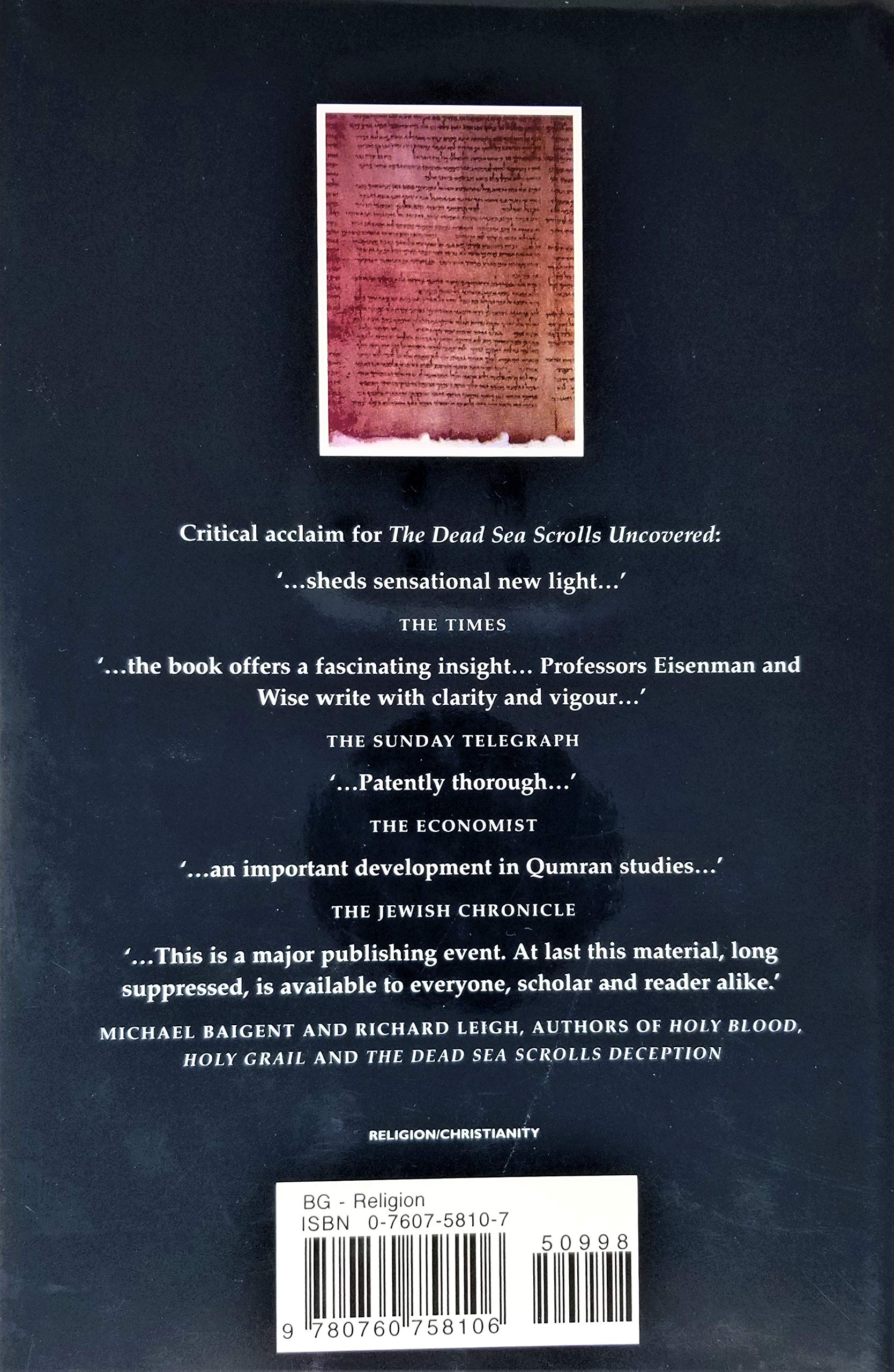 Dead Sea Scrolls And The First Christians - Essays & Translations used book depot