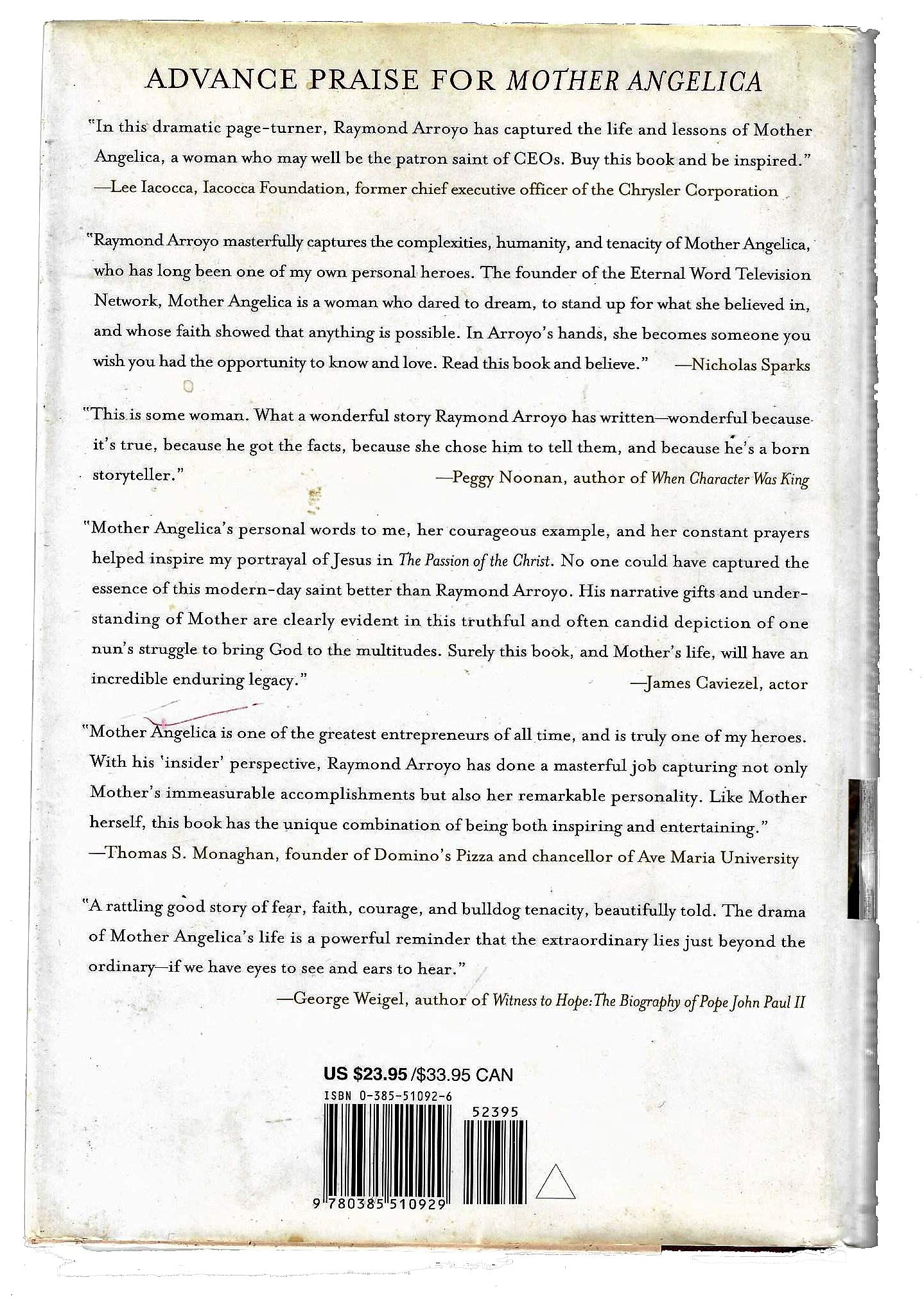 Mother Angelica: The Remarkable Story of a Nun, Her Nerve, and a Network of Miracles used book depot