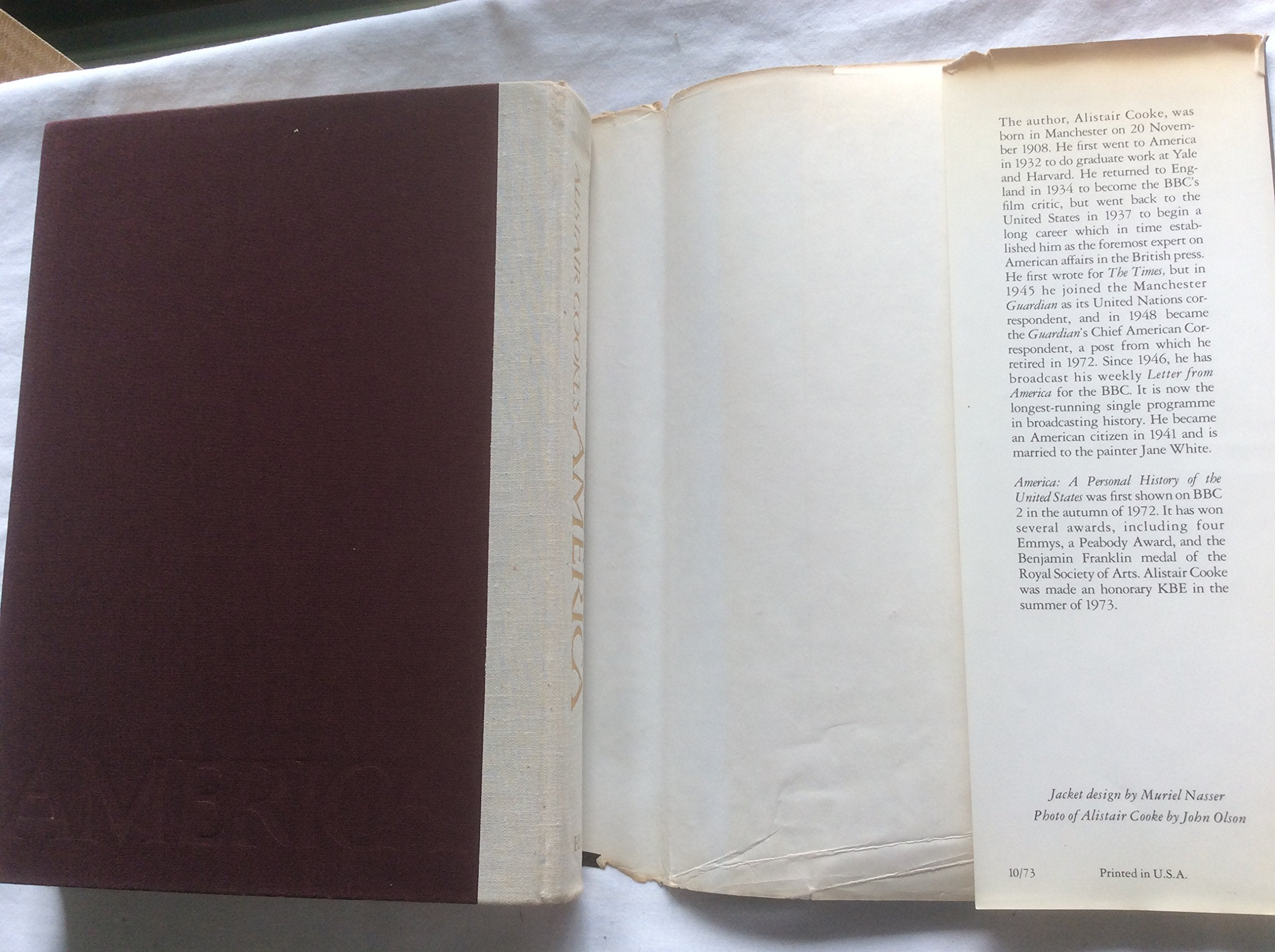 Alistair Cooke's America used book depot