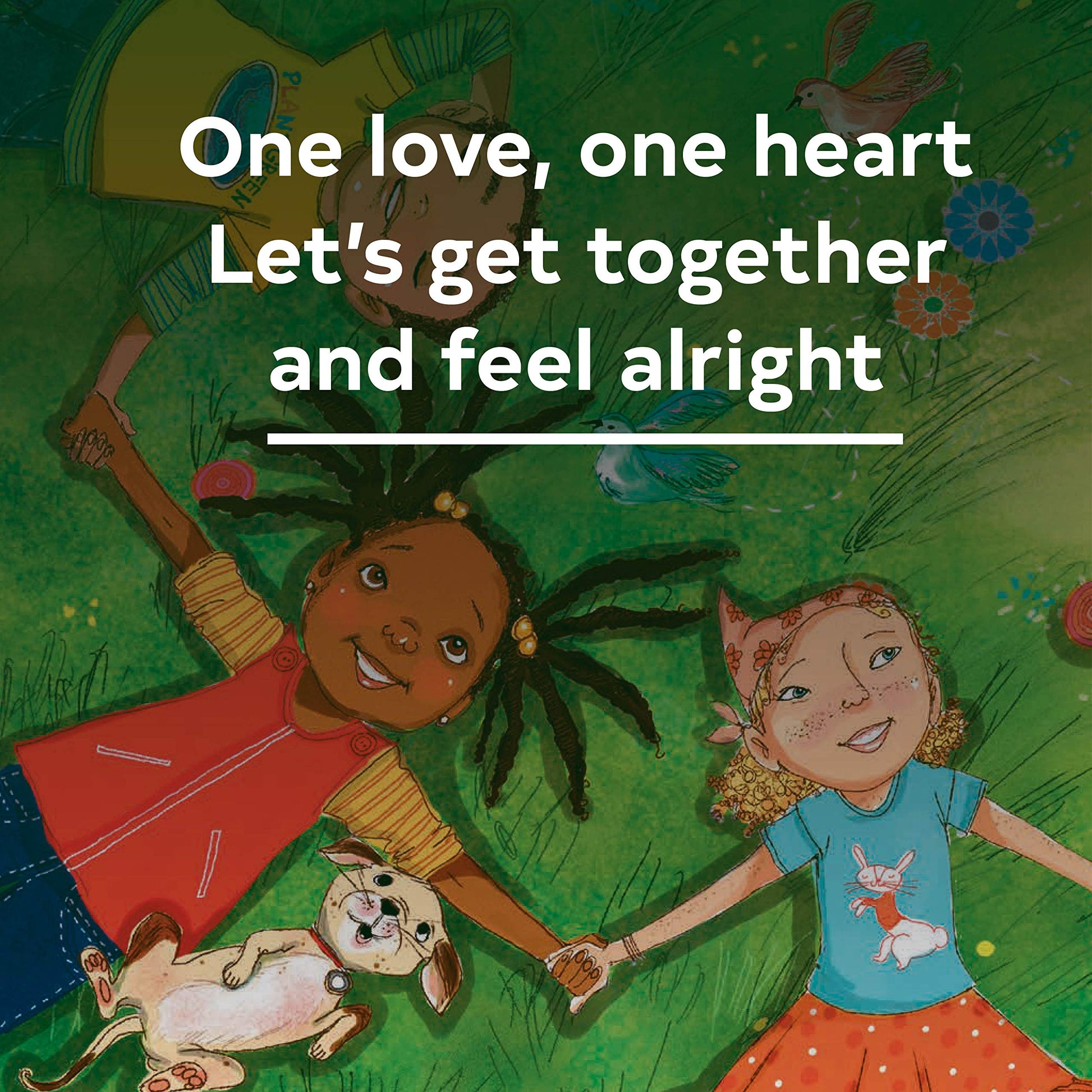 One Love: (Multicultural Childrens Book, Mixed Race Childrens Book, Bob Marley Book for Kids, Music Books for Kids) used book depot