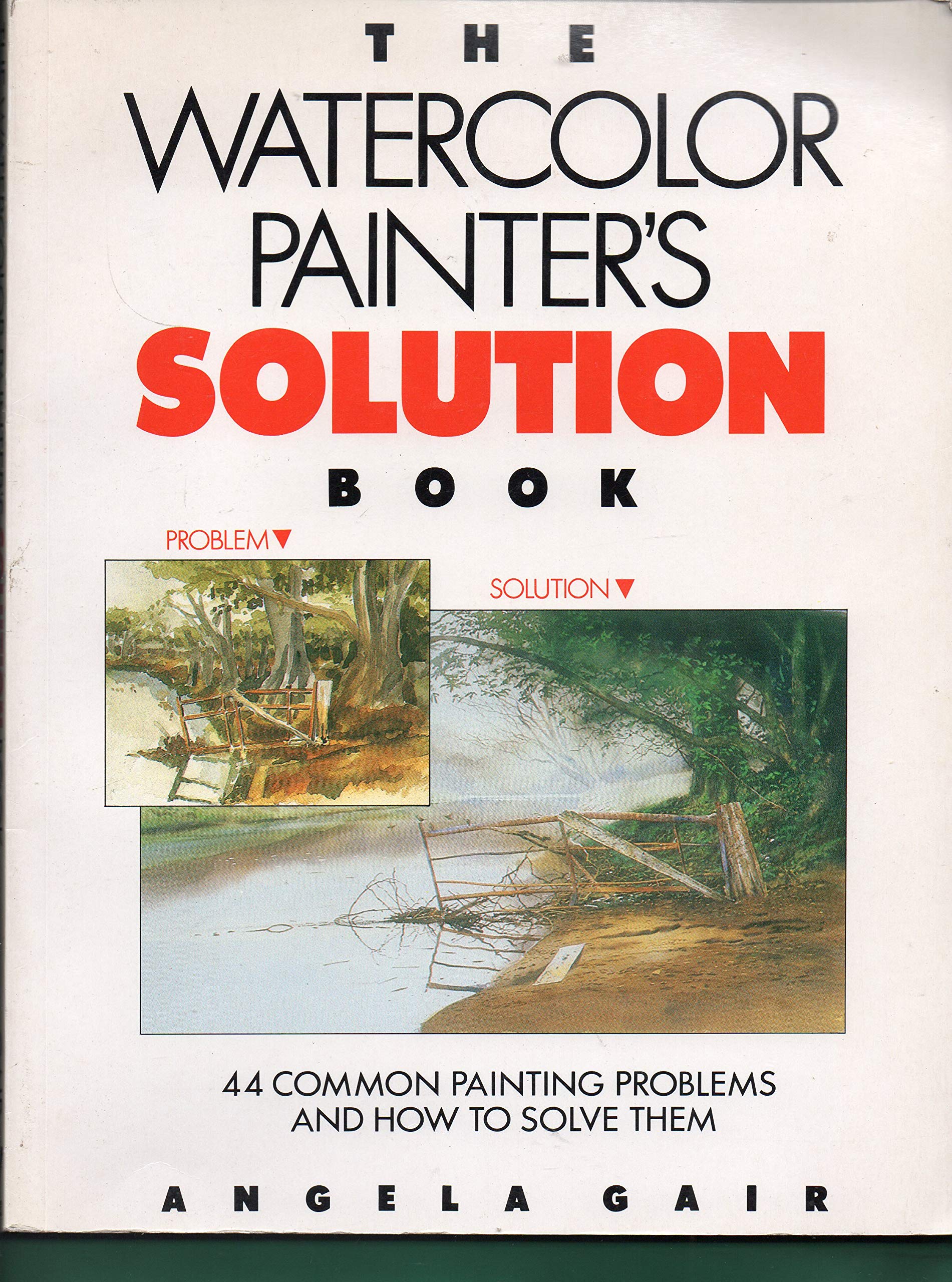 The Watercolor Painter's Solution Book used book depot