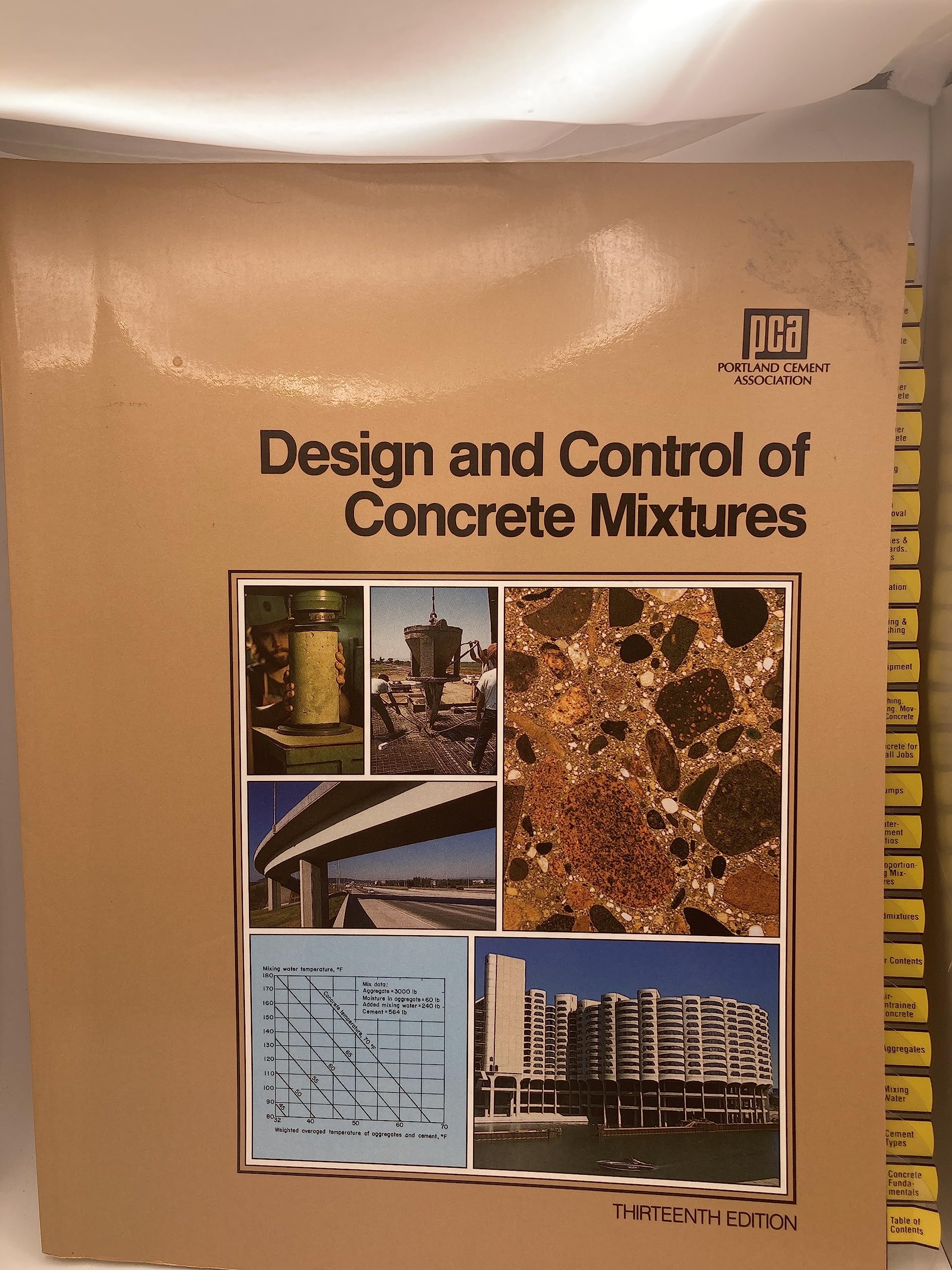 Design and Control of Concrete Mixtures (13th ed) (EB-001) used book depot