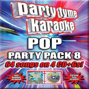 Pop Party Pack 8 [4 CD][64-Song Party Pack] used book depot