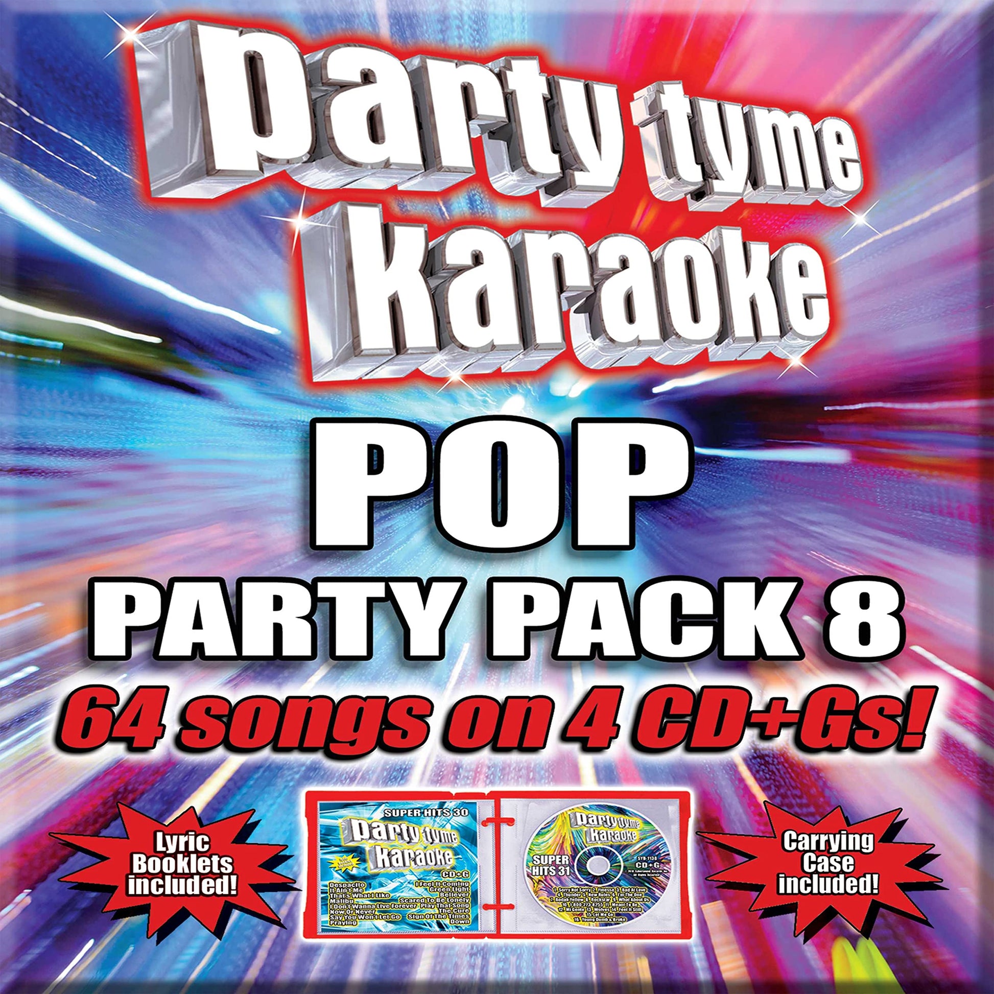 Pop Party Pack 8 [4 CD][64-Song Party Pack] used book depot