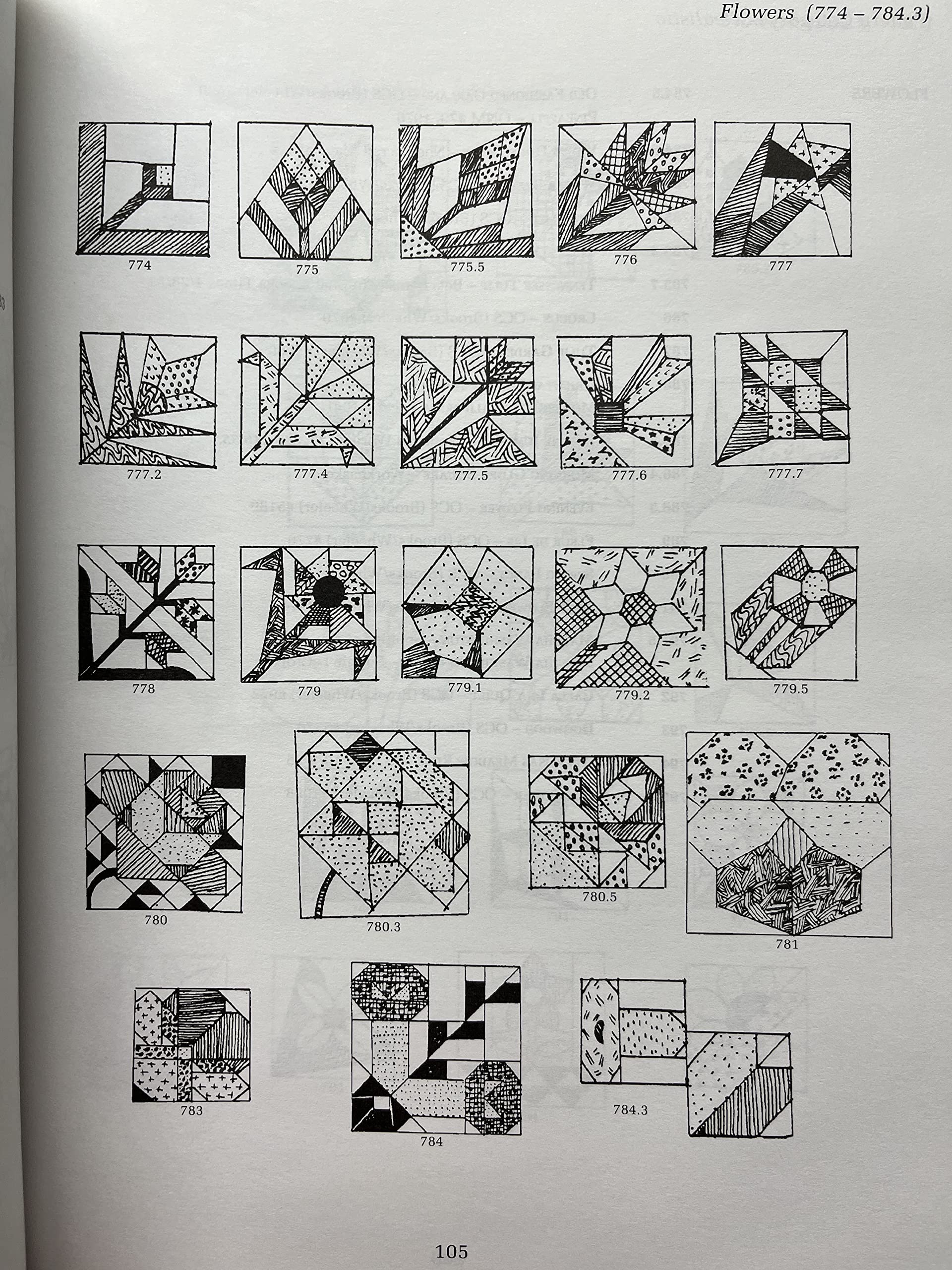 Encyclopedia Of Pieced Quilt Patterns used book depot