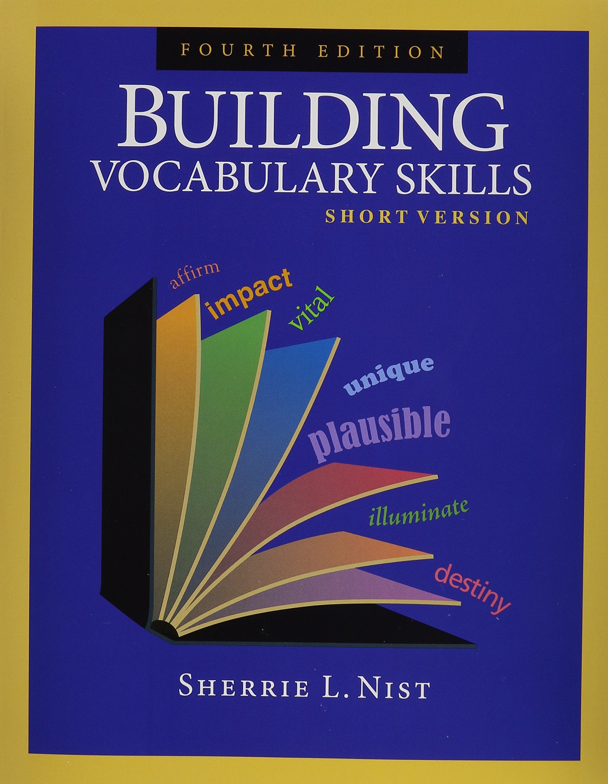 Building Vocabulary Skills: Short Version used book depot