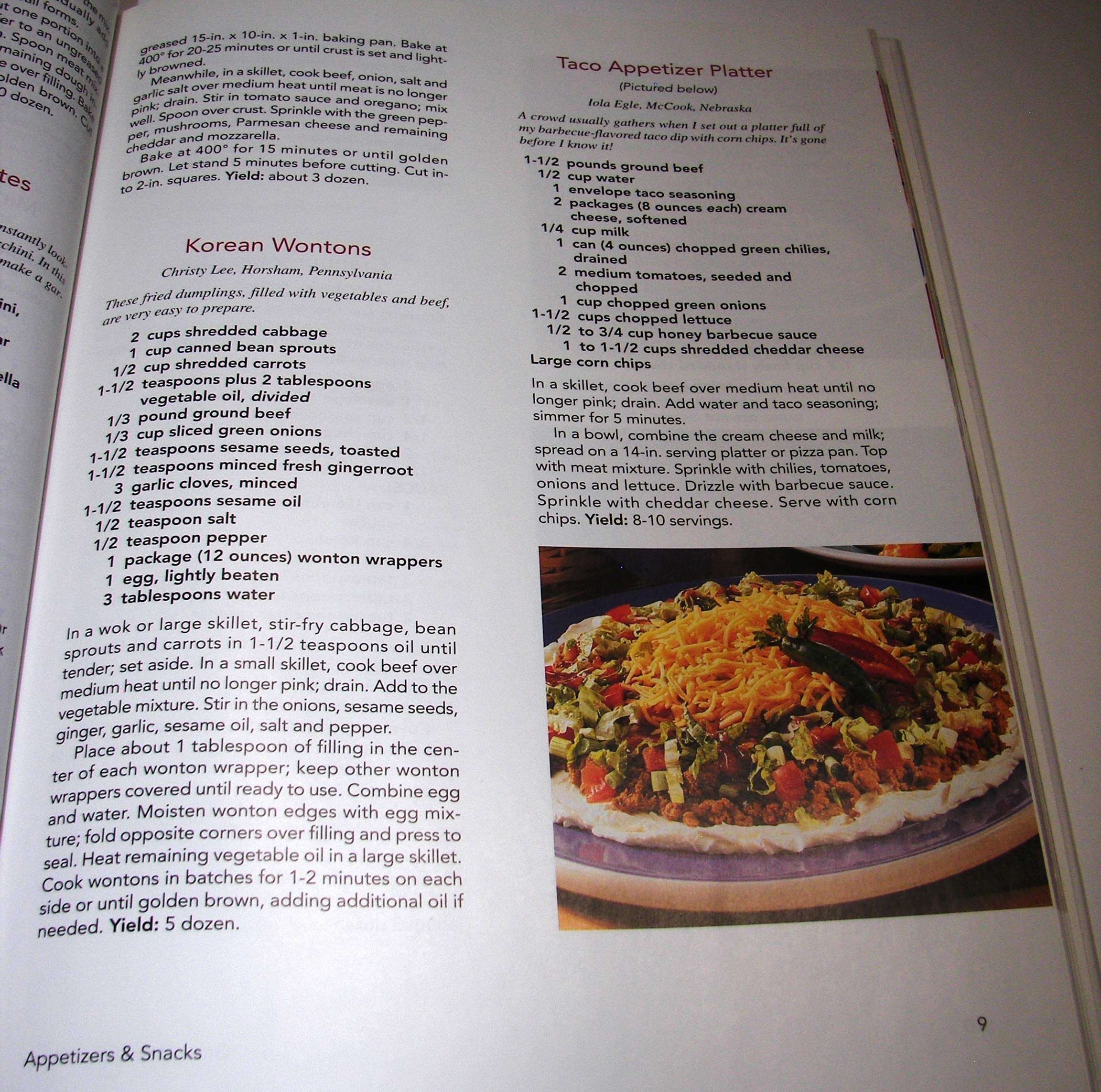 Taste of Home's Ground Beef Cookbook used book depot