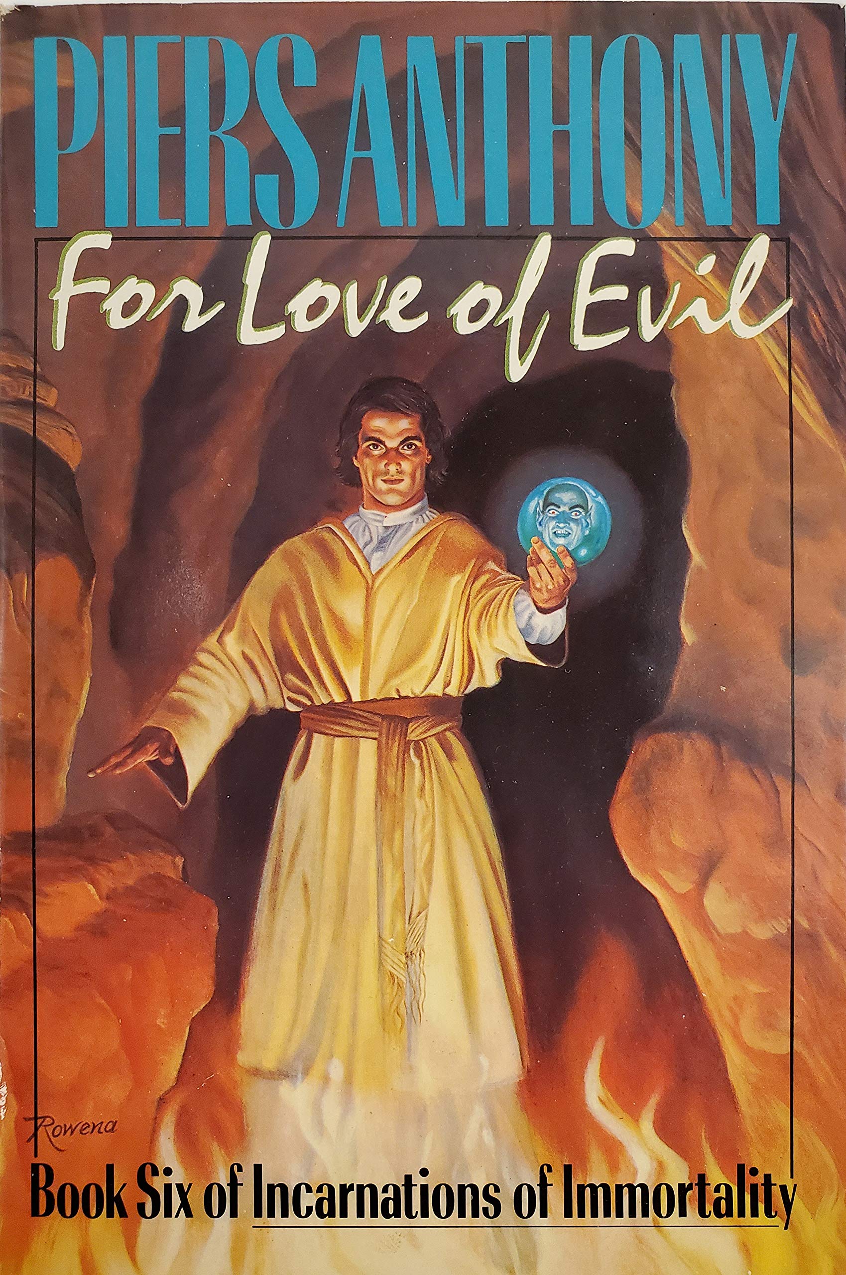 For Love of Evil (Incarnations of Immortality) used book depot