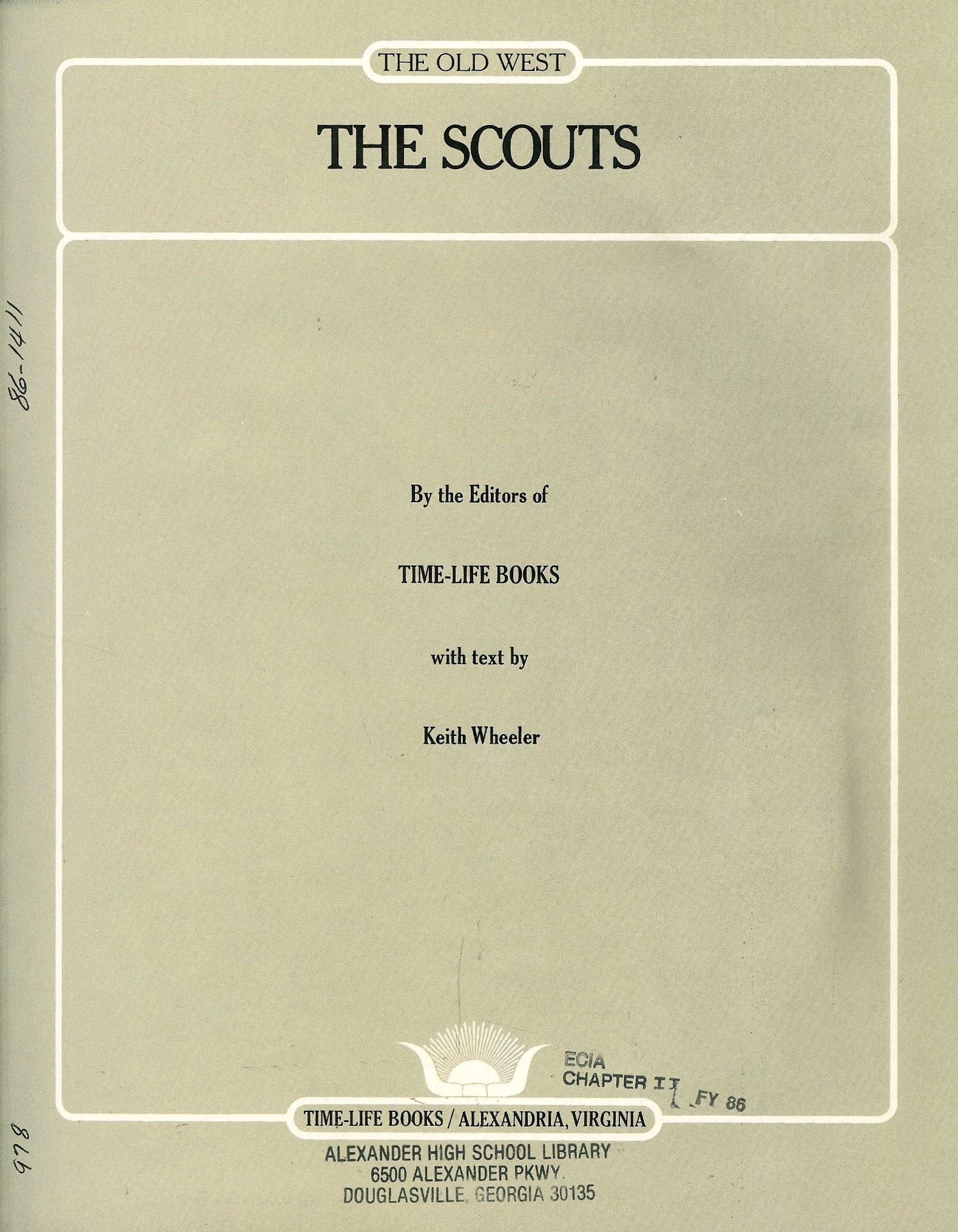 The Old West: The Scouts used book depot