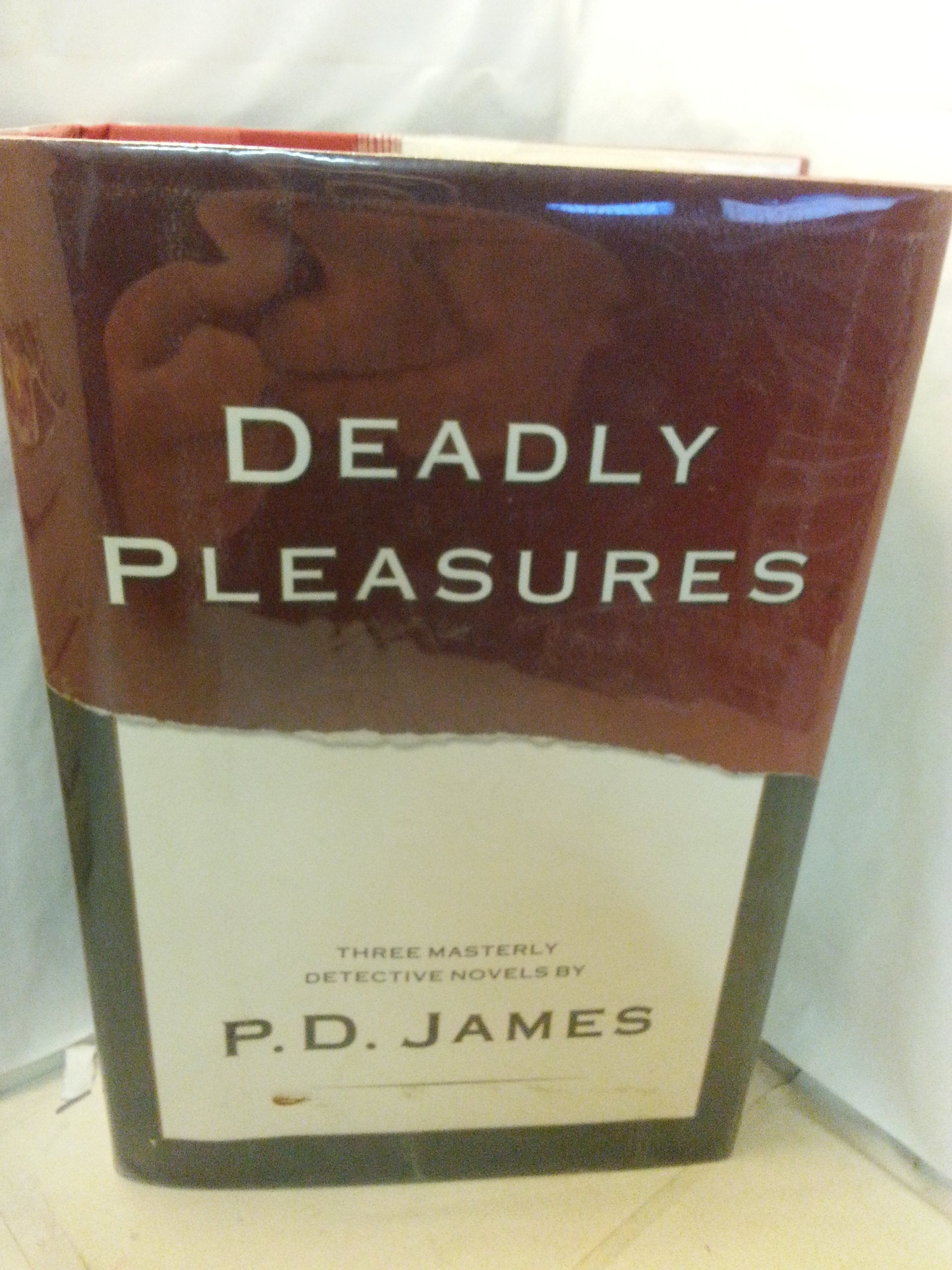 Deadly Pleasures: Three Masterly Detective Novels used book depot