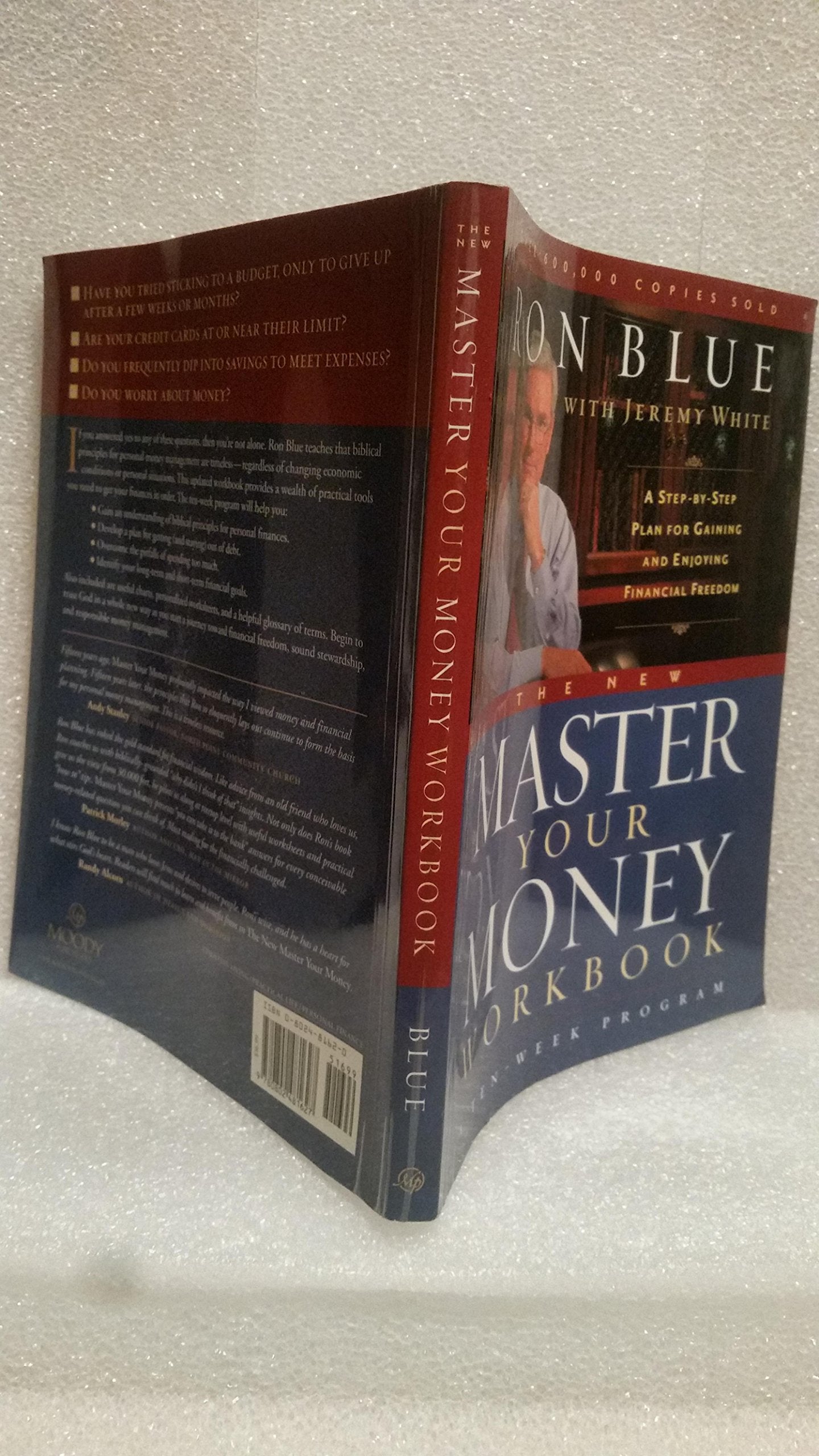 The New Master Your Money Workbook: A Step-by-Step Plan for Gaining and Enjoying Financial Freedom used book depot