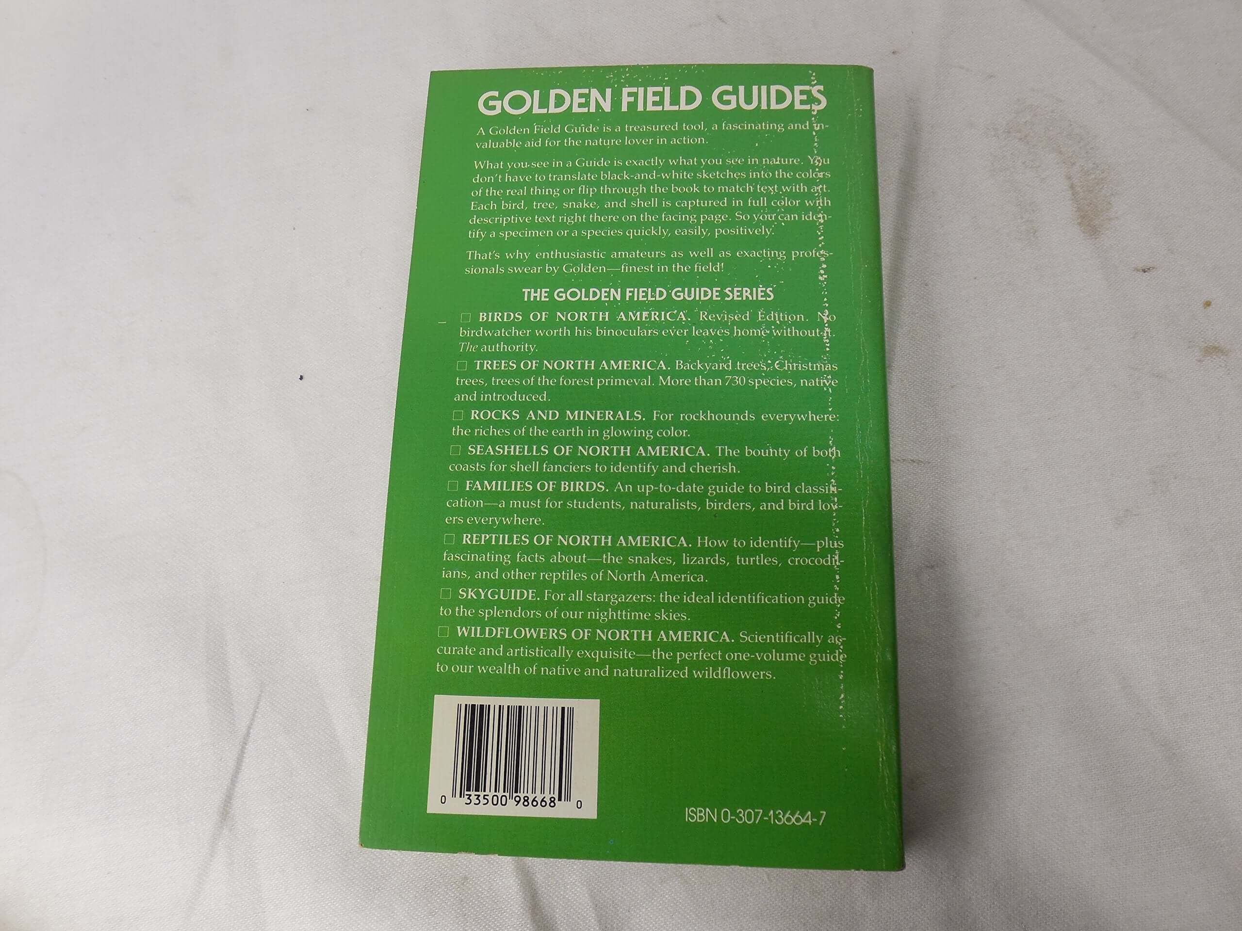 Wildflowers of North America: A Guide to Field Identification (The Golden field guide series) used book depot
