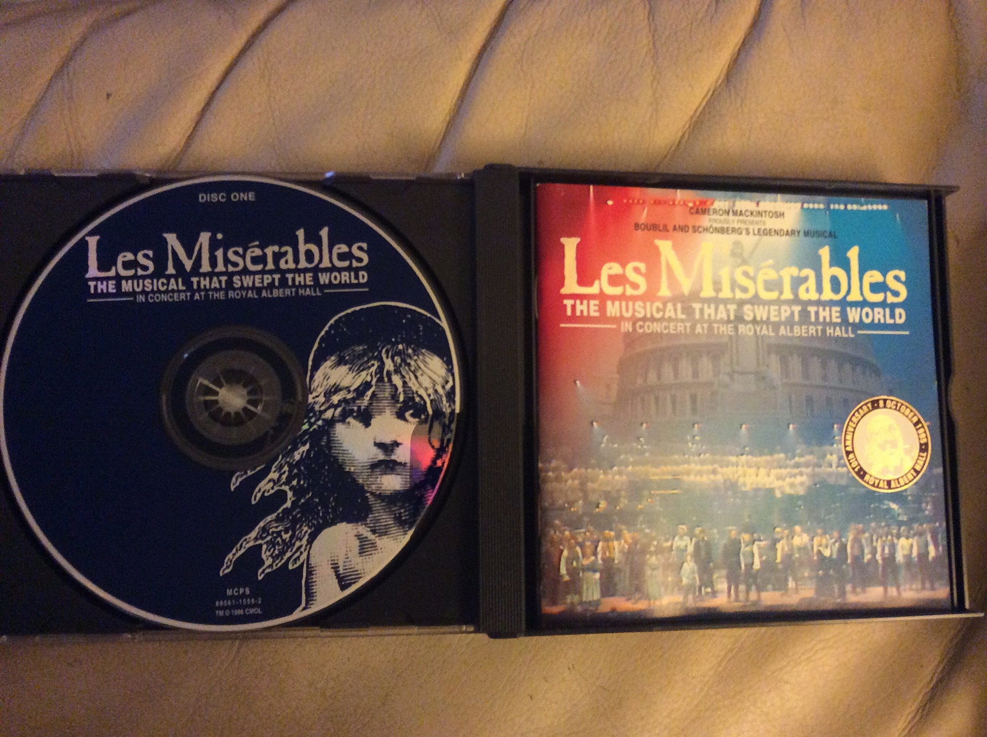 Les Miserables - The Musical That Swept the World (10th Anniversary Concert at the Royal Albert Hall) used book depot