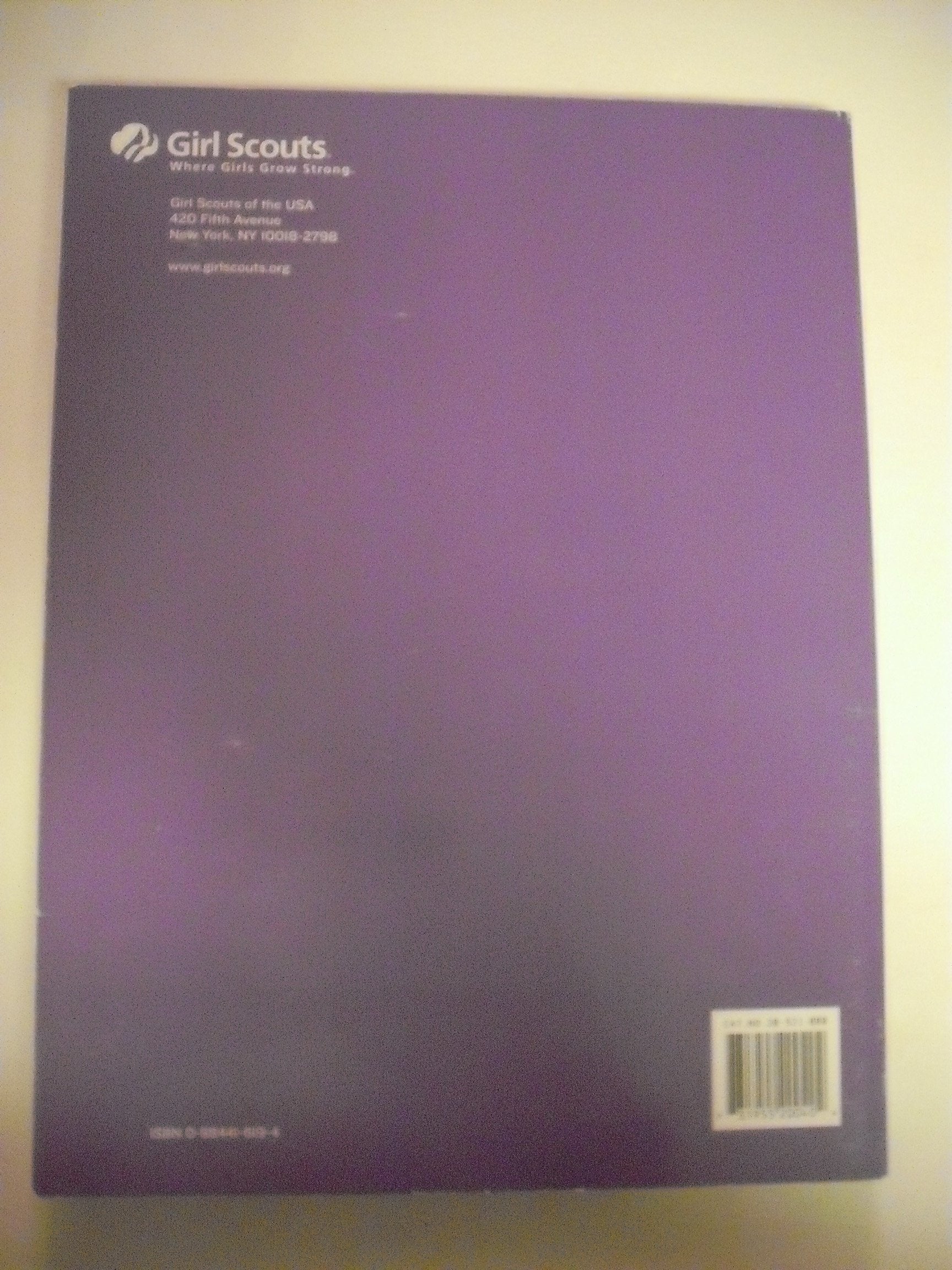Junior Girl Scout Handbook used book depot