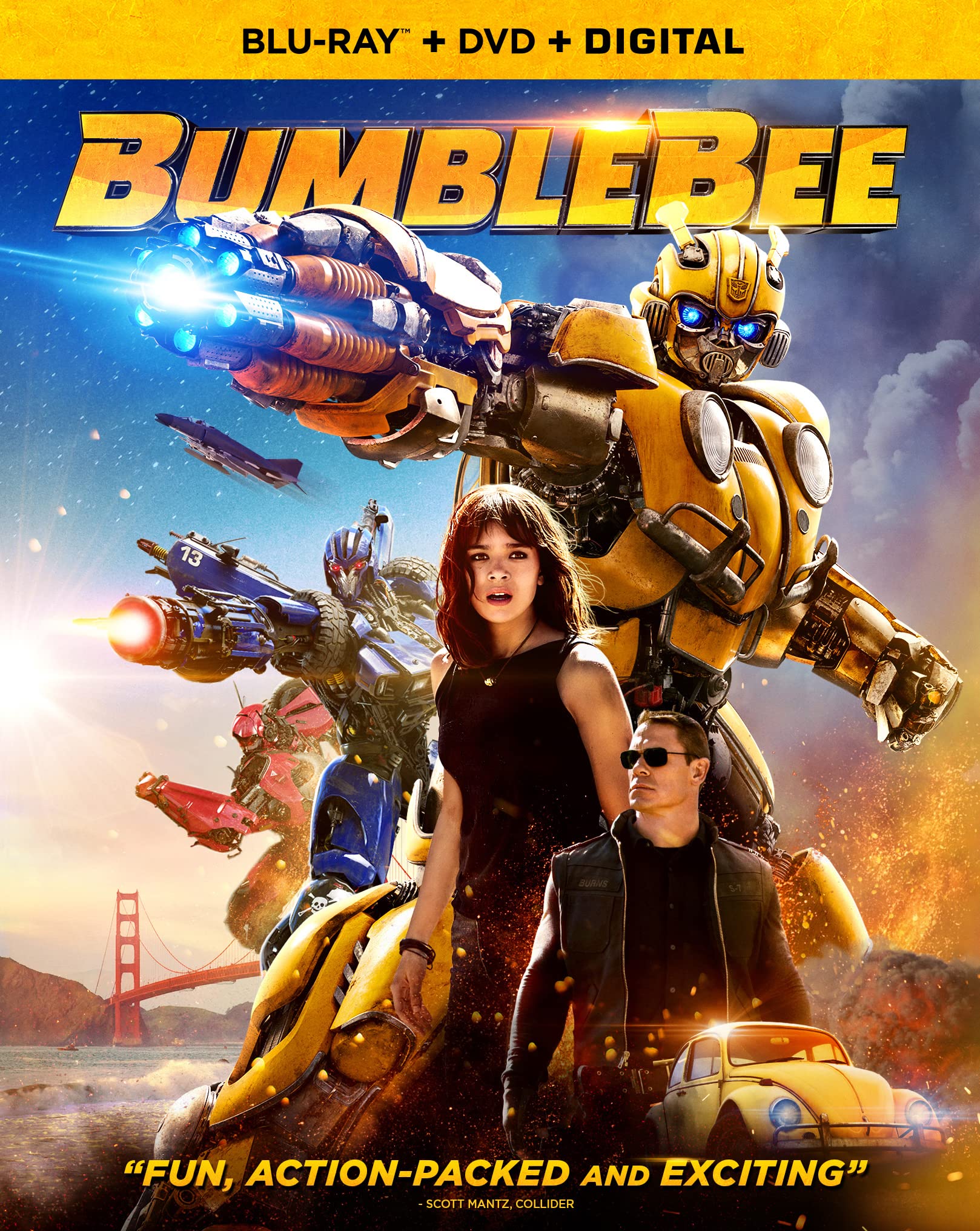 Bumblebee (Blu-ray + DVD + Digital) used book depot