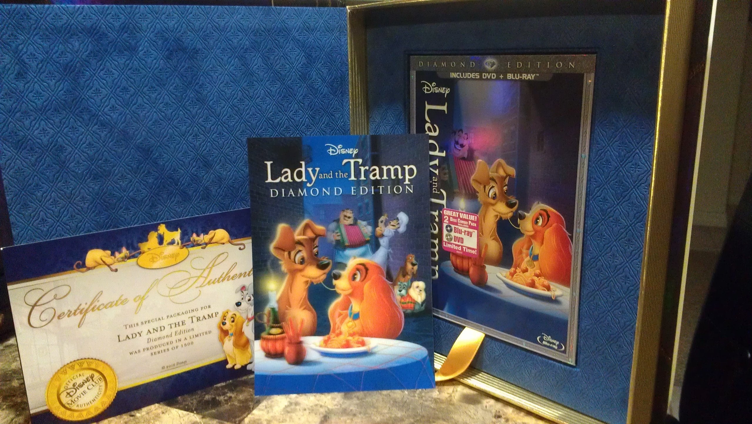Lady and the Tramp (Premium Collector's Package Diamond Edition) [Blu-Ray] used book depot