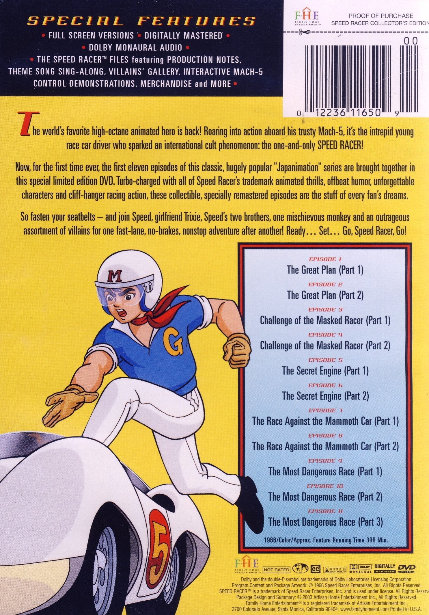 Speed Racer (Collector's Edition) used book depot