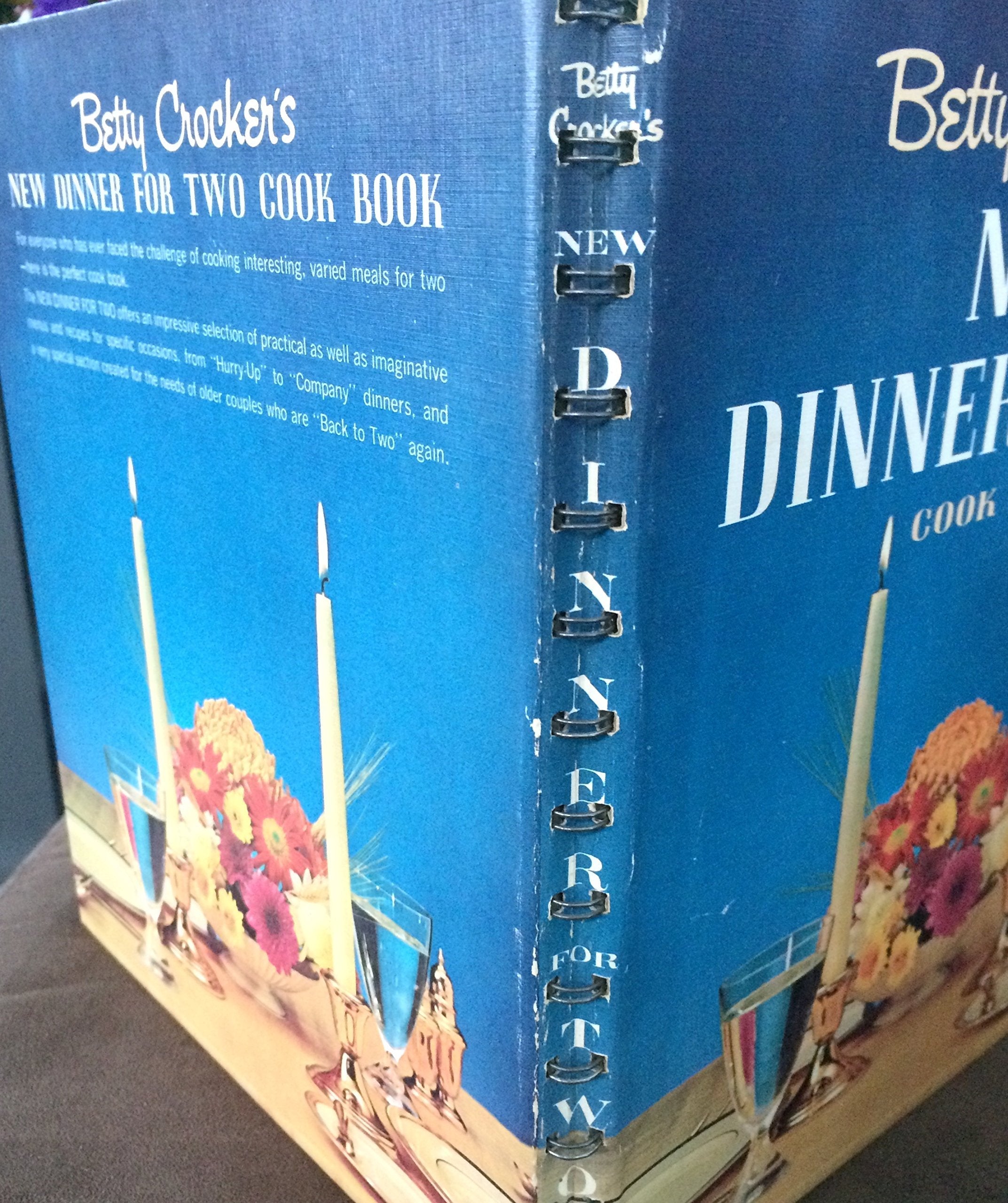 Betty Crocker's New Dinner For Two Cookbook used book depot
