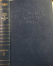 THE ANNALS OF AMERICA: GREAT ISSUES IN AMERICAN LIFE, A CONSPECTUS - VOLUME 2