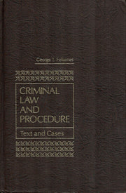 Criminal law and procedure: Text and cases (Prentice-Hall series in criminal justice) used book depot