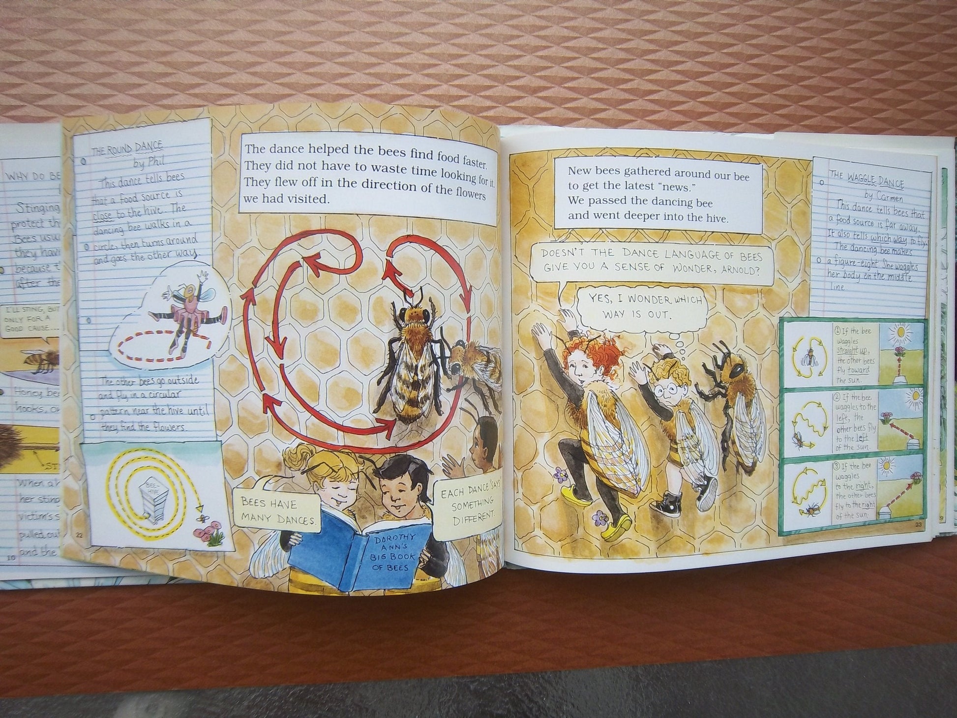 The Magic School Bus Inside a Beehive used book depot